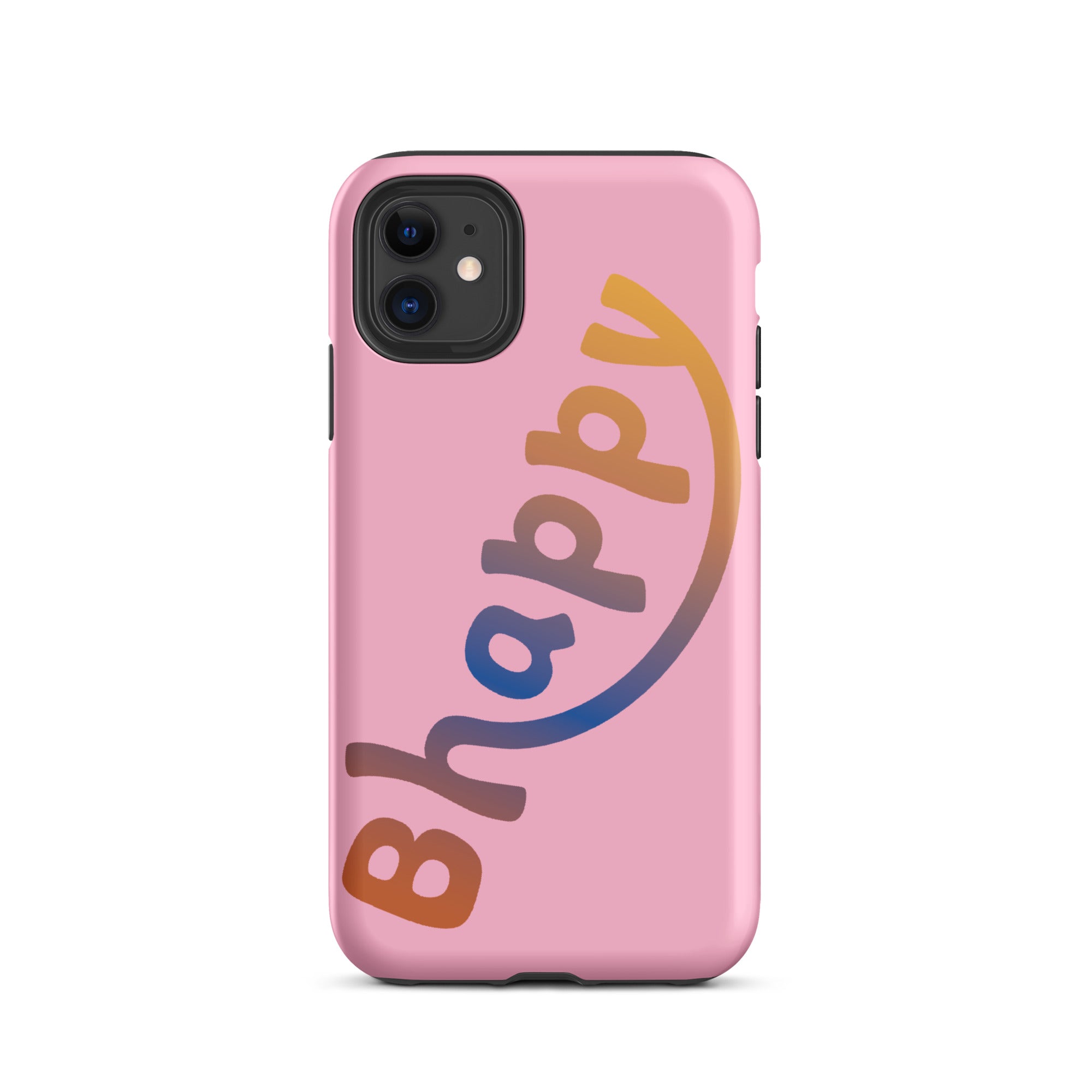 Tough Case for iPhone® - Bhappy Design by Los Gusanos | Durable Shockproof Case for Everyday Protection