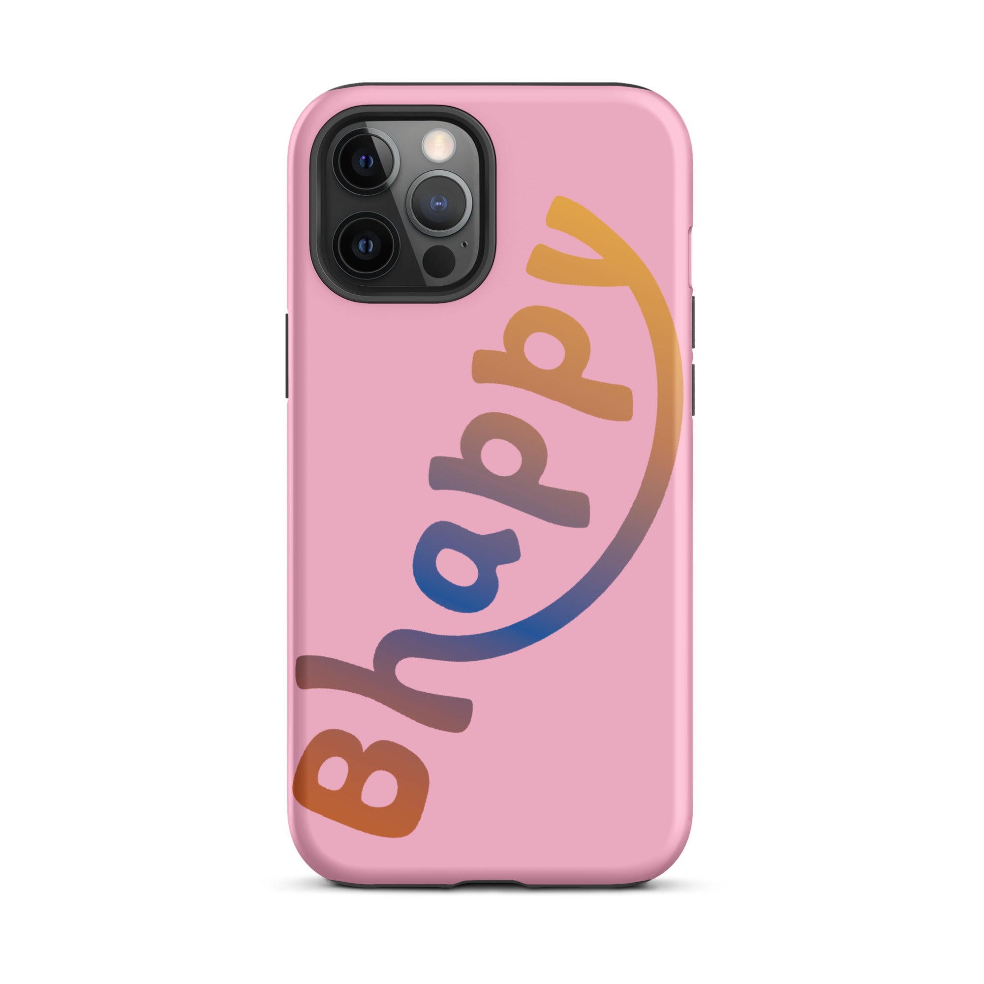 Tough Case for iPhone® - Bhappy Design by Los Gusanos | Durable Shockproof Case for Everyday Protection