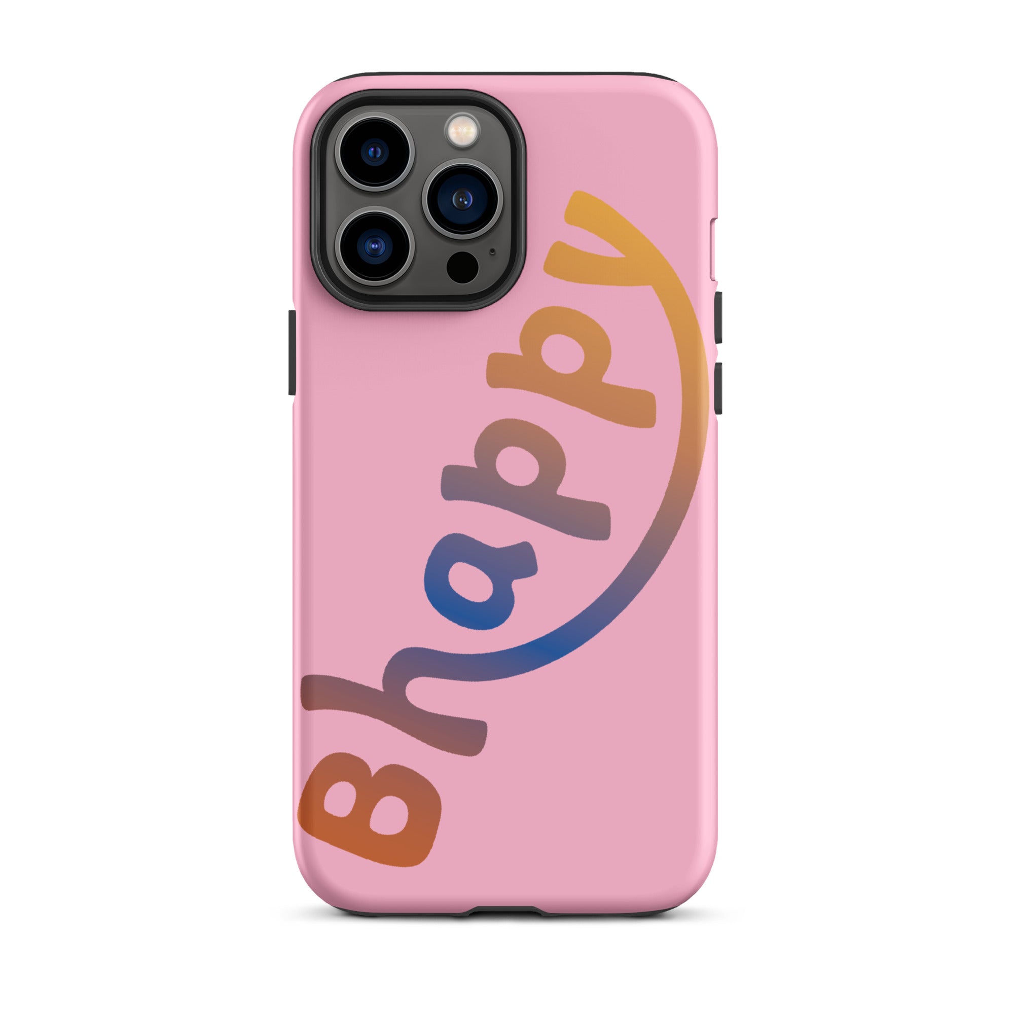 Tough Case for iPhone® - Bhappy Design by Los Gusanos | Durable Shockproof Case for Everyday Protection