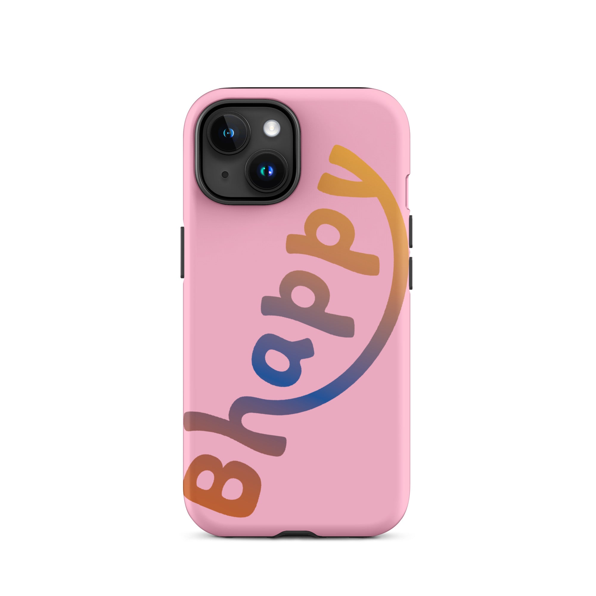 Tough Case for iPhone® - Bhappy Design by Los Gusanos | Durable Shockproof Case for Everyday Protection