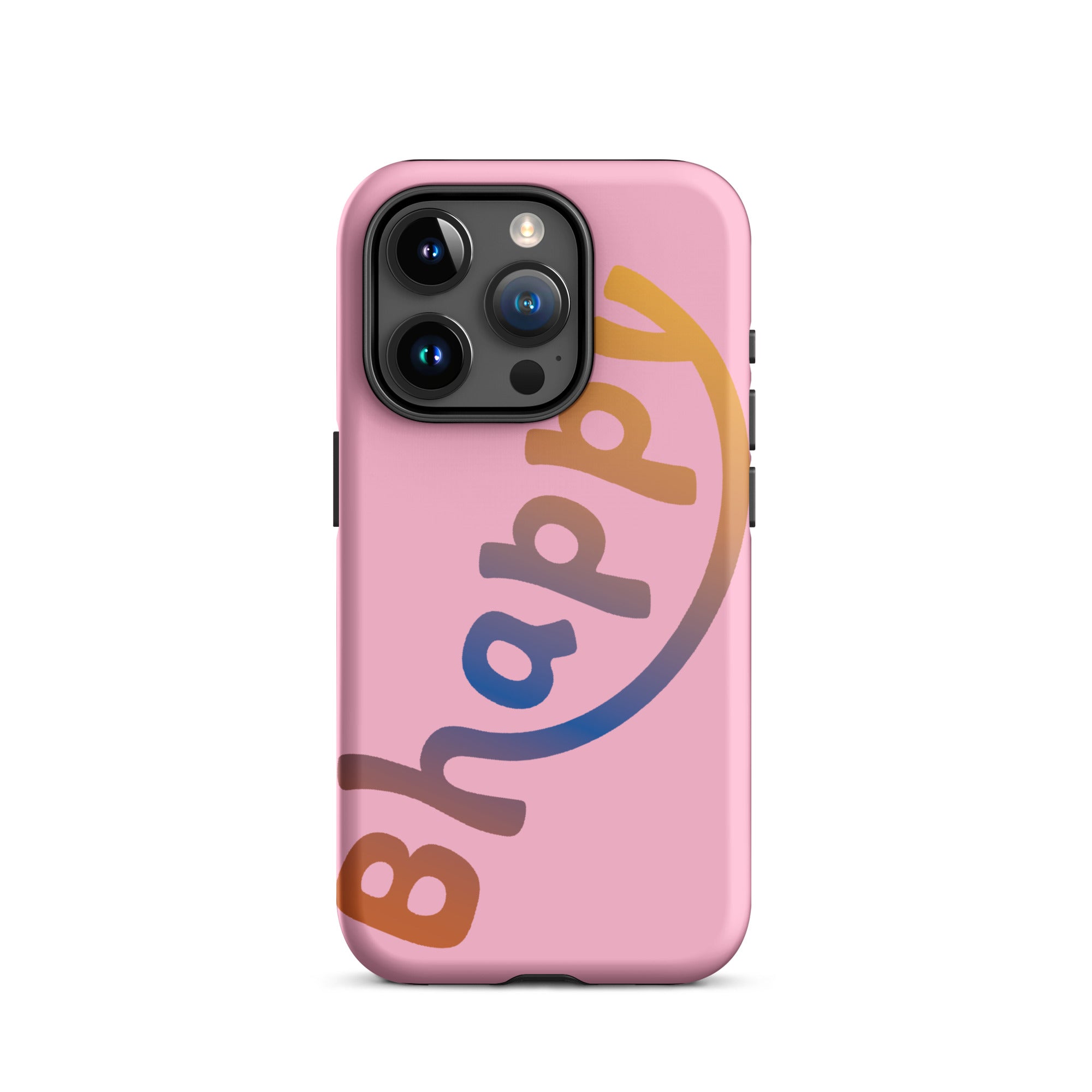 Tough Case for iPhone® - Bhappy Design by Los Gusanos | Durable Shockproof Case for Everyday Protection