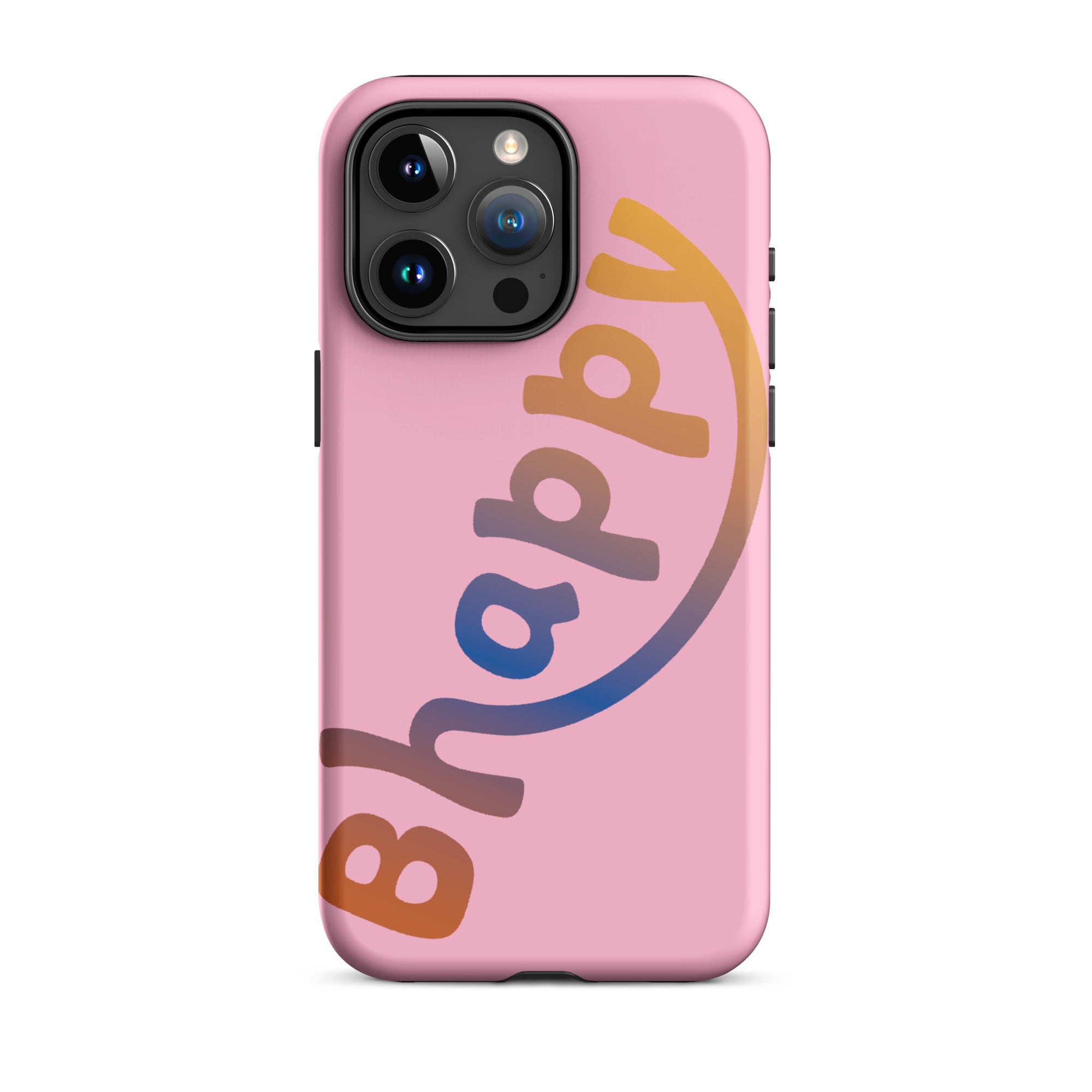 Tough Case for iPhone® - Bhappy Design by Los Gusanos | Durable Shockproof Case for Everyday Protection