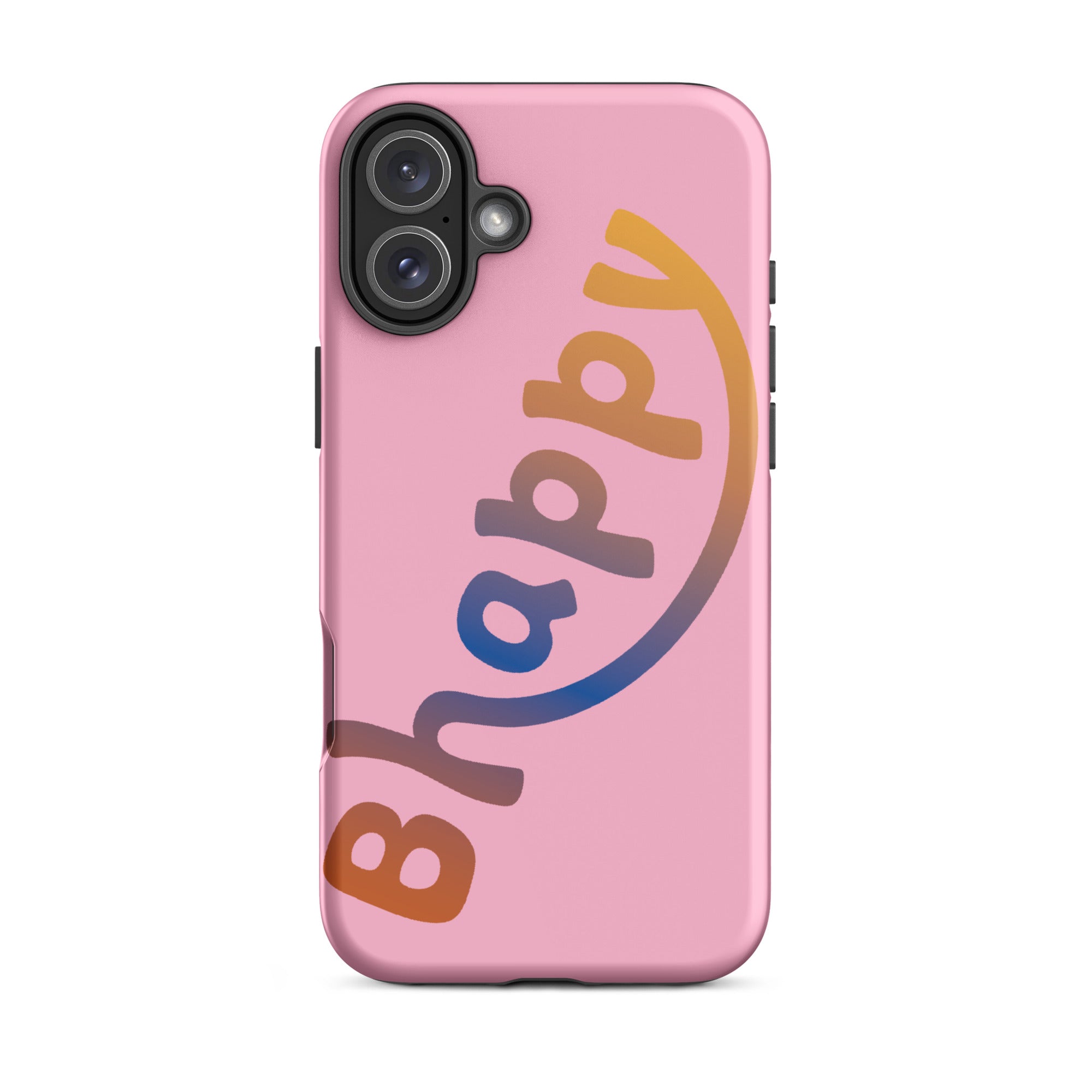 Tough Case for iPhone® - Bhappy Design by Los Gusanos | Durable Shockproof Case for Everyday Protection