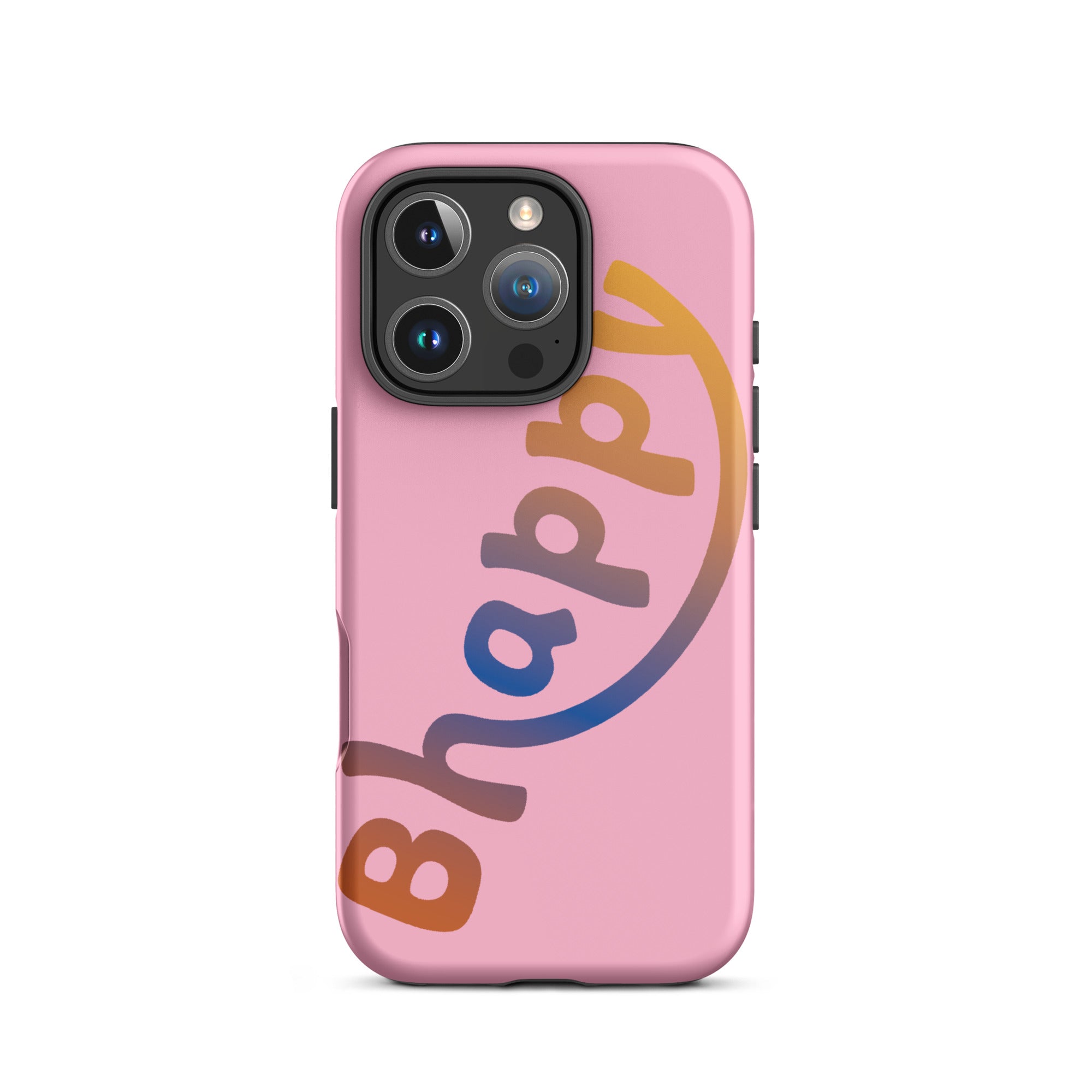 Tough Case for iPhone® - Bhappy Design by Los Gusanos | Durable Shockproof Case for Everyday Protection