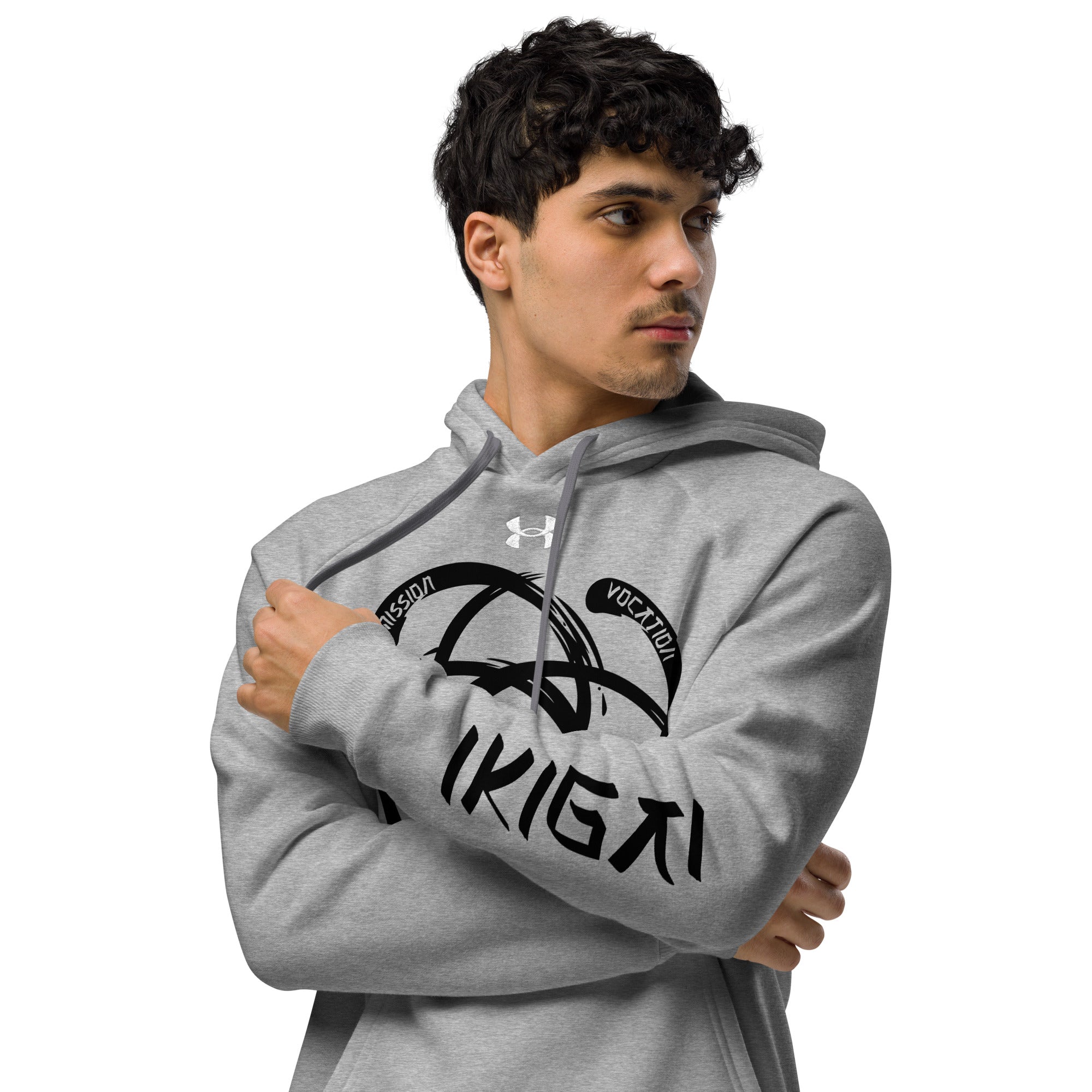 Under Armour® Hoodie - Ikigai Design by Los Gusanos | Essential, Customizable Hoodie to Represent Your Style