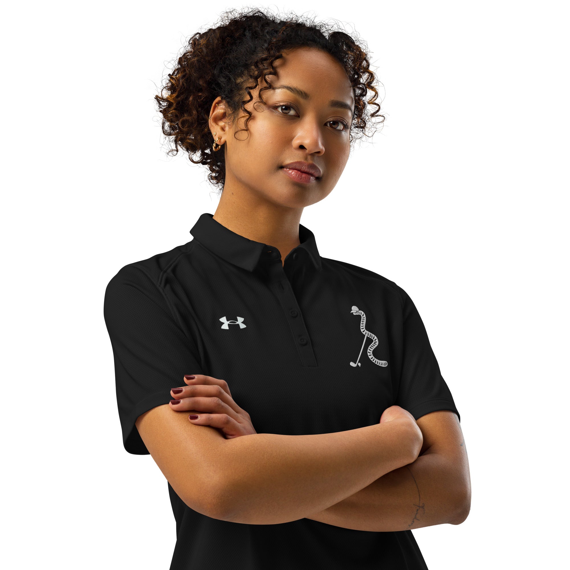 Under Armour® Women’s Golf Polo - GusanoGolf Embroidered Design by Los Gusanos | Playoff Polo for Active Women