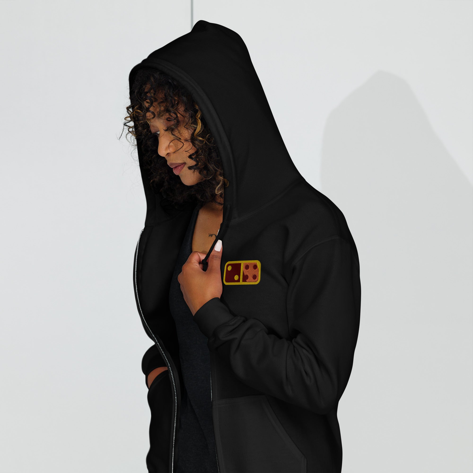 Heavy blend zip Unisex hoodie, 2024