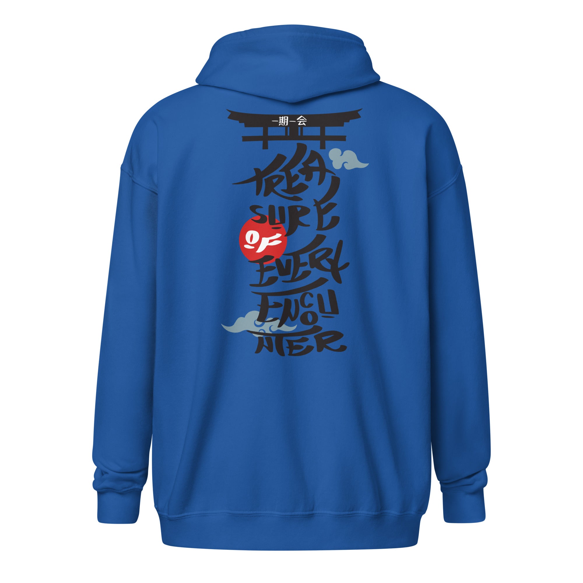 Heavy blend zip Unisex hoodie, Treasure of Every Encounter