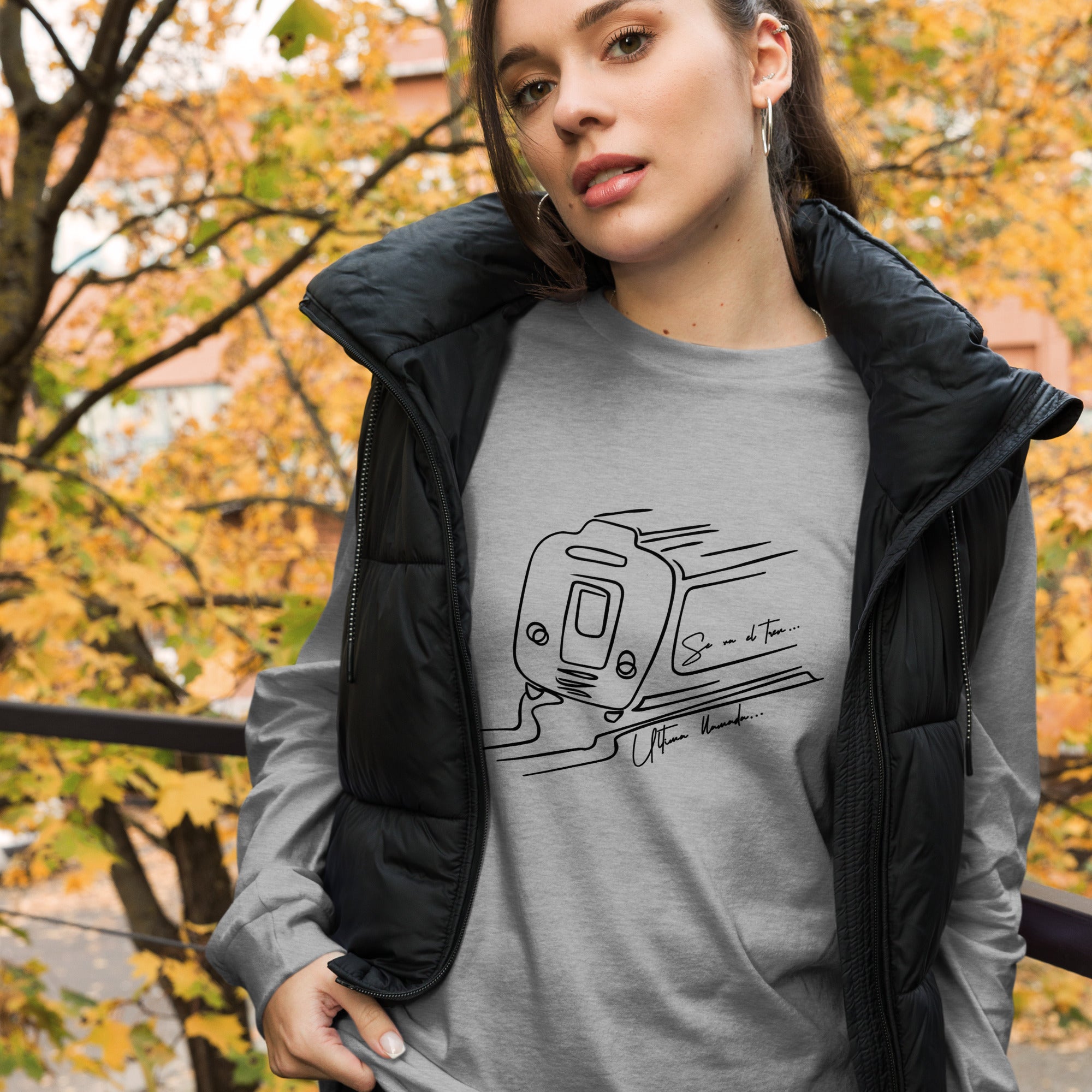 Unisex Long Sleeve Tee, Tren