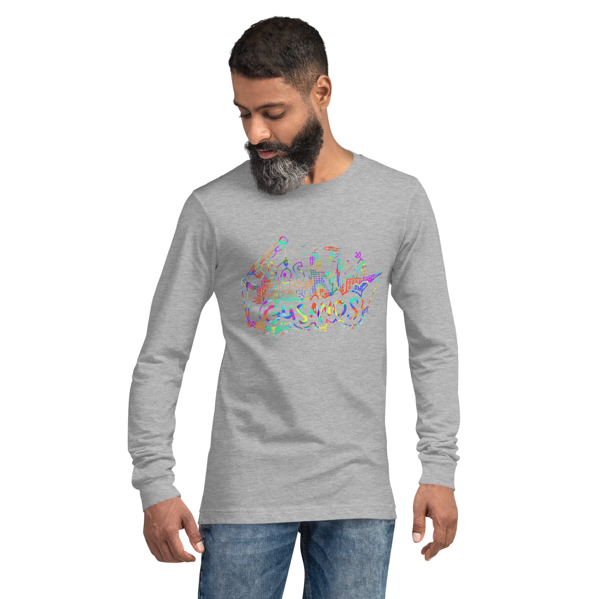 Long Sleeve Unisex Tee, DownTown