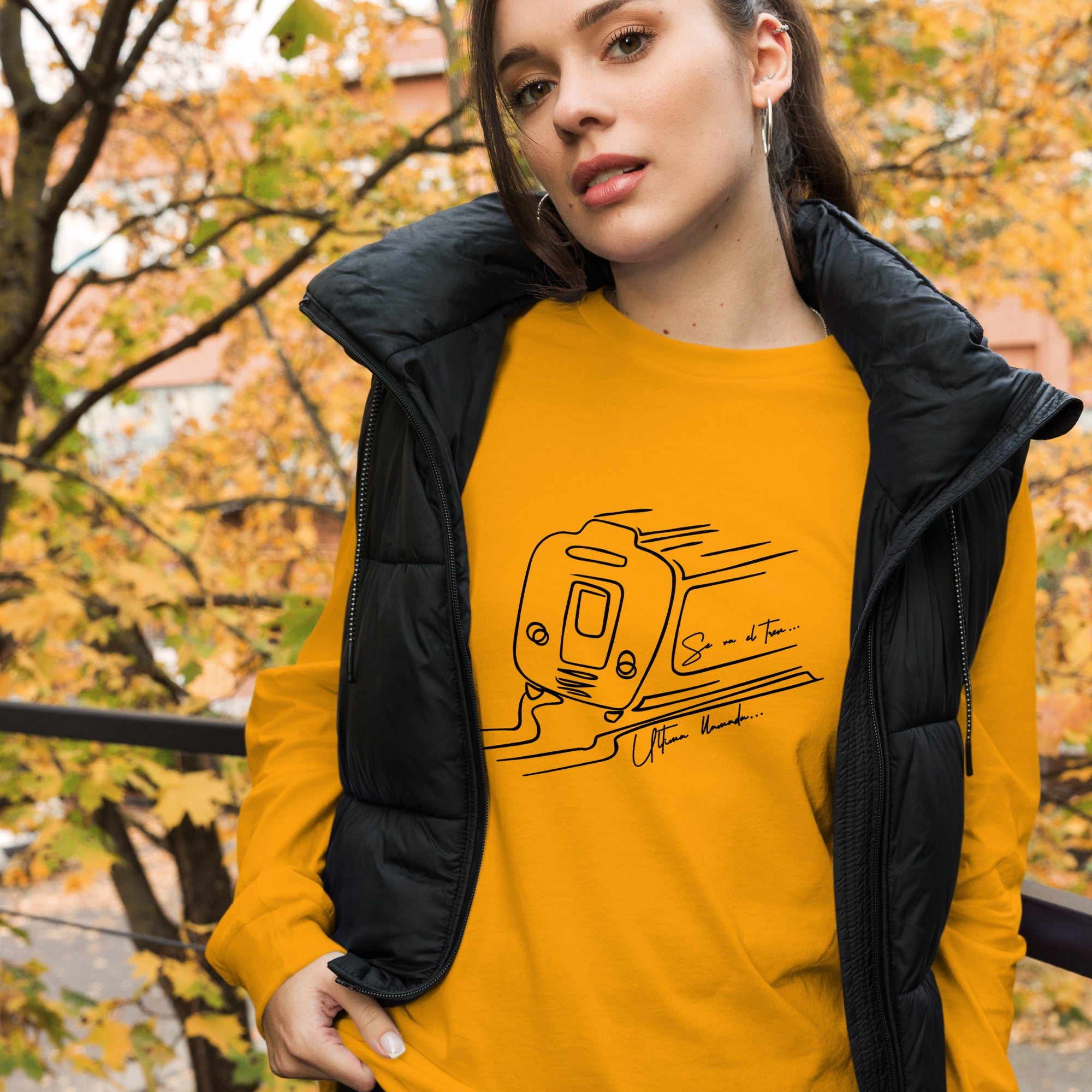 Unisex Long Sleeve Tee, Tren