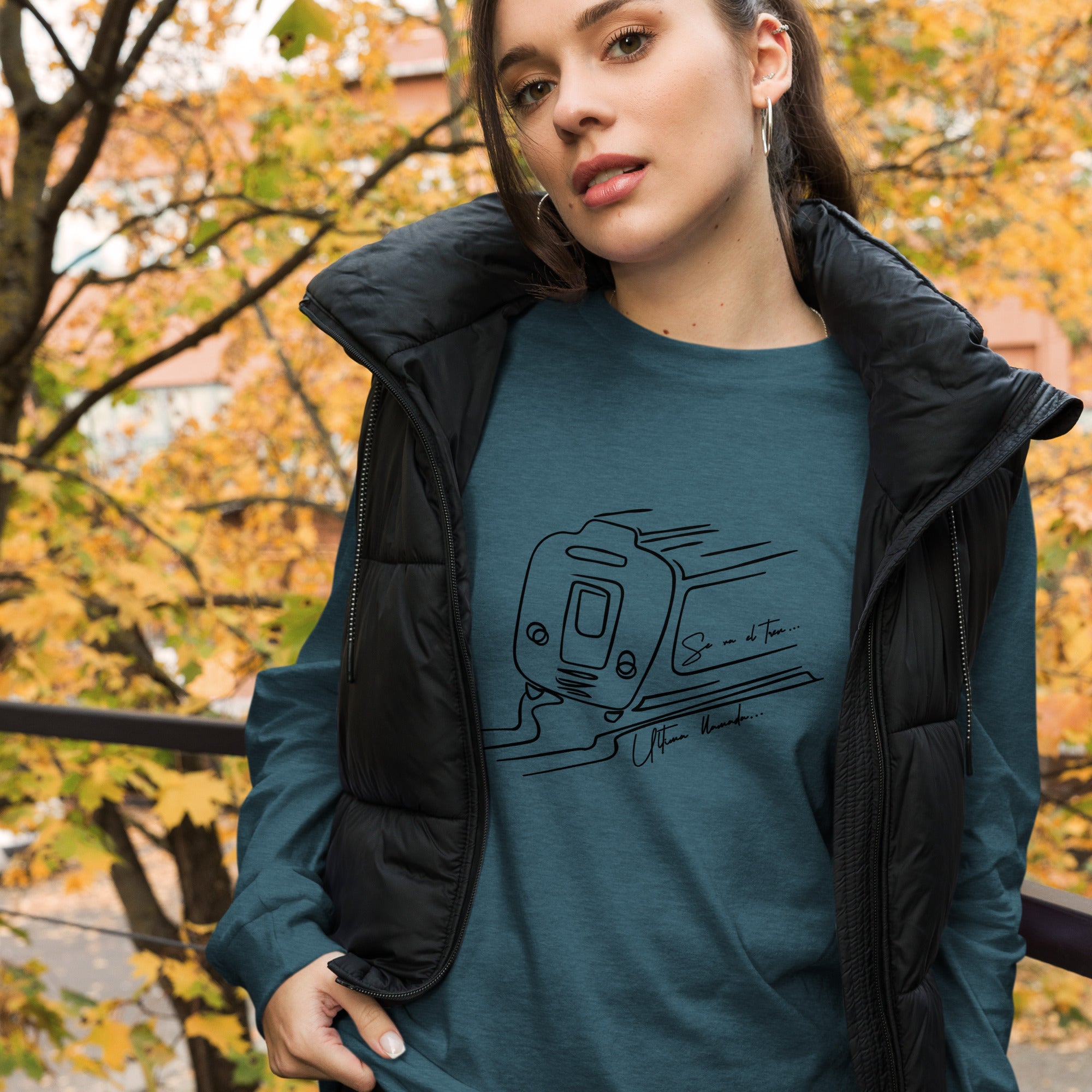 Unisex Long Sleeve Tee, Tren