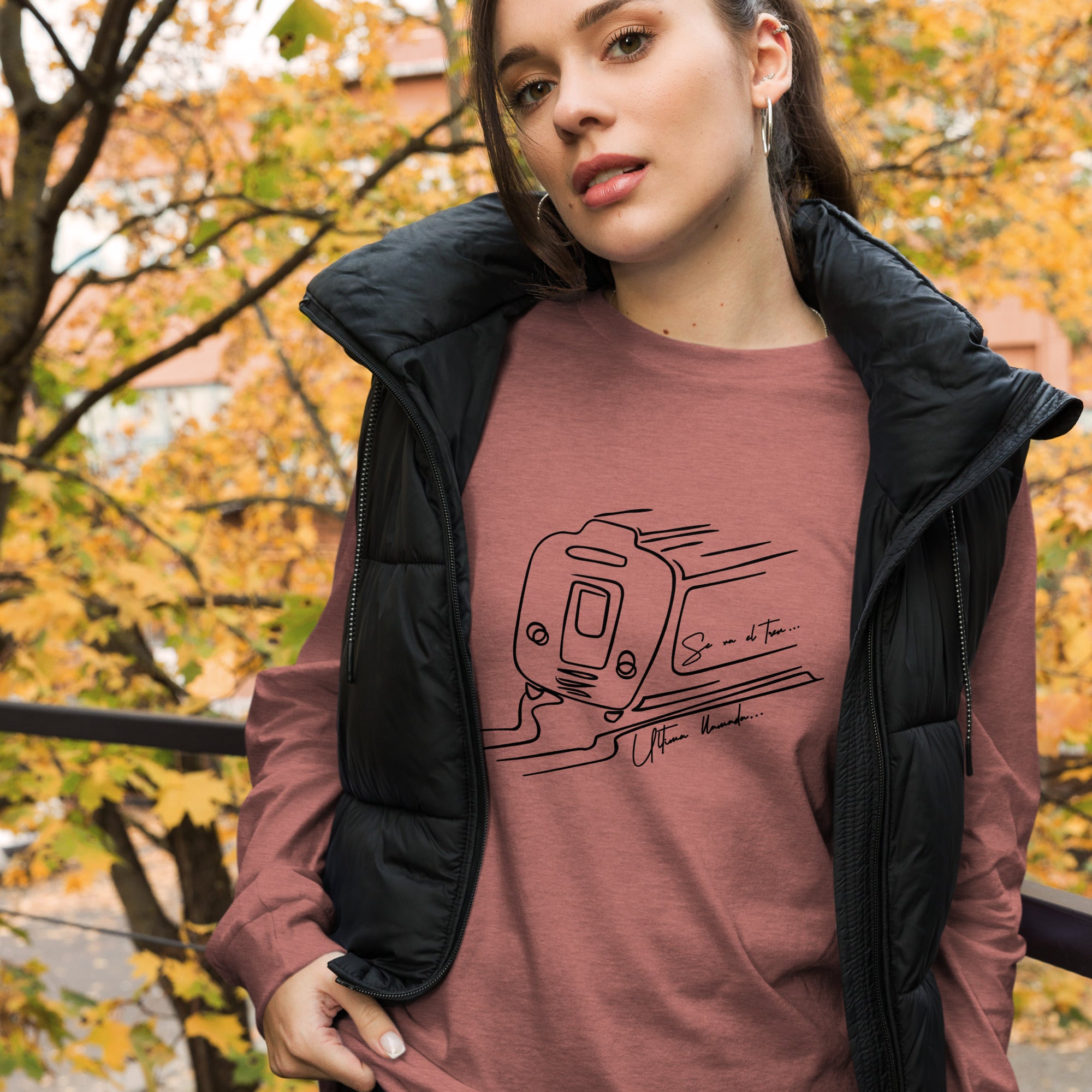 Unisex Long Sleeve Tee, Tren