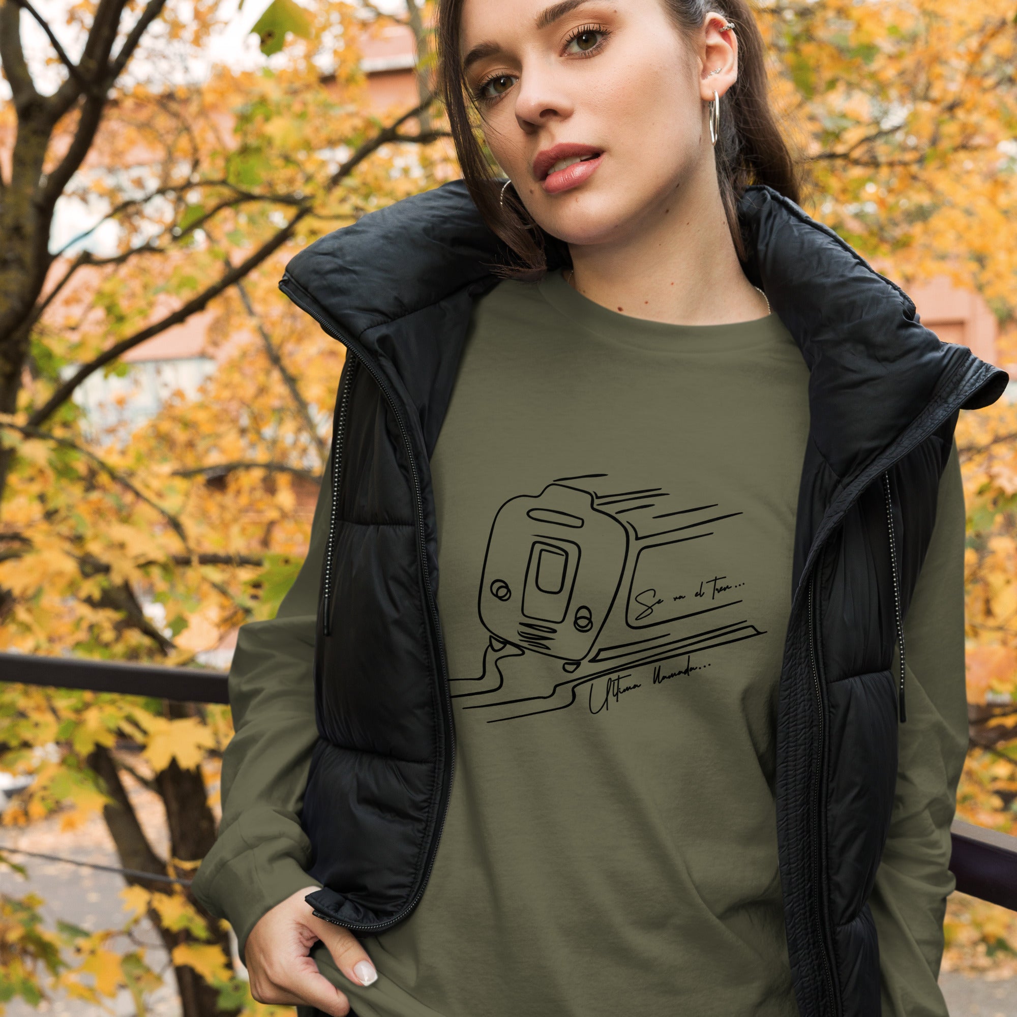 Unisex Long Sleeve Tee, Tren