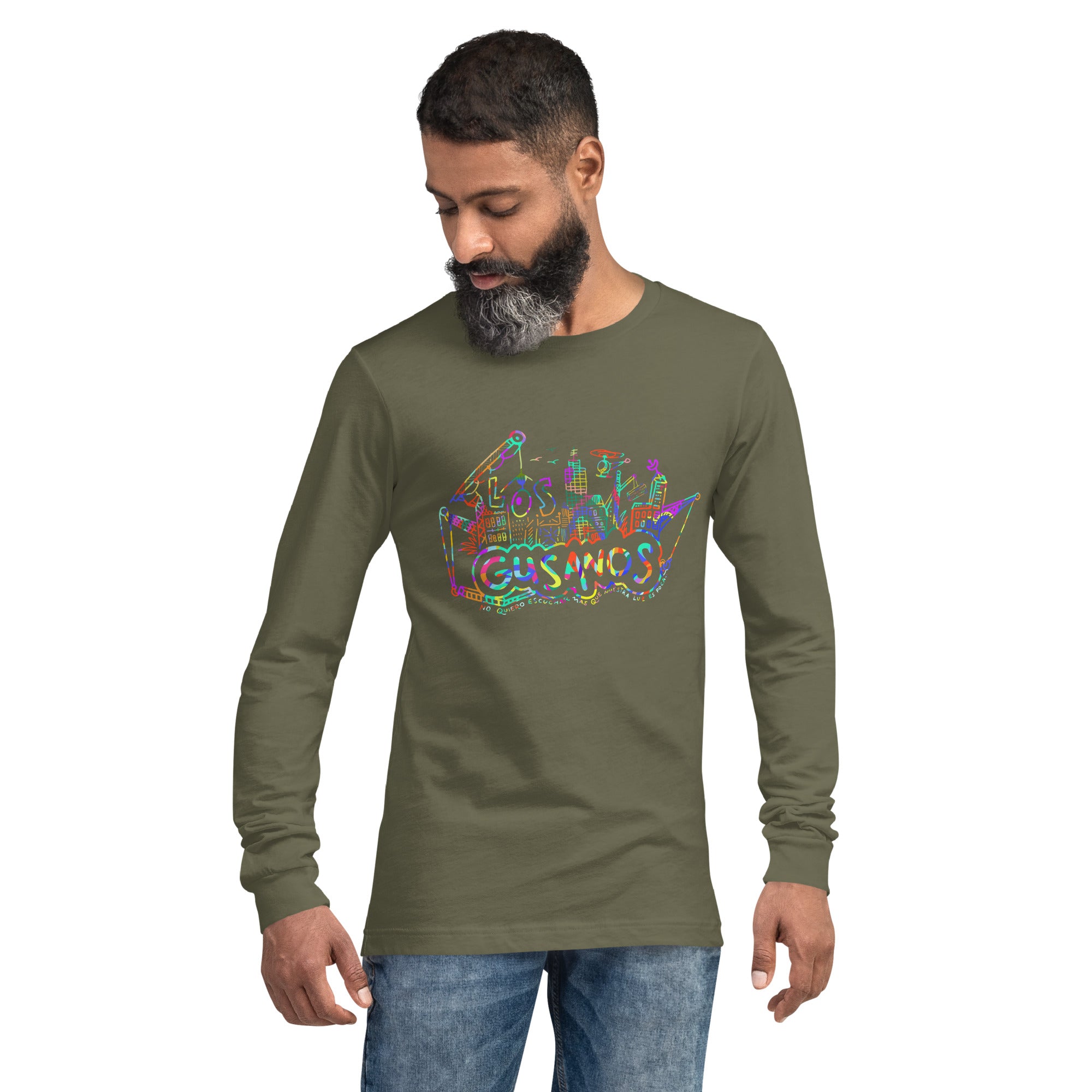 Long Sleeve Unisex Tee, DownTown