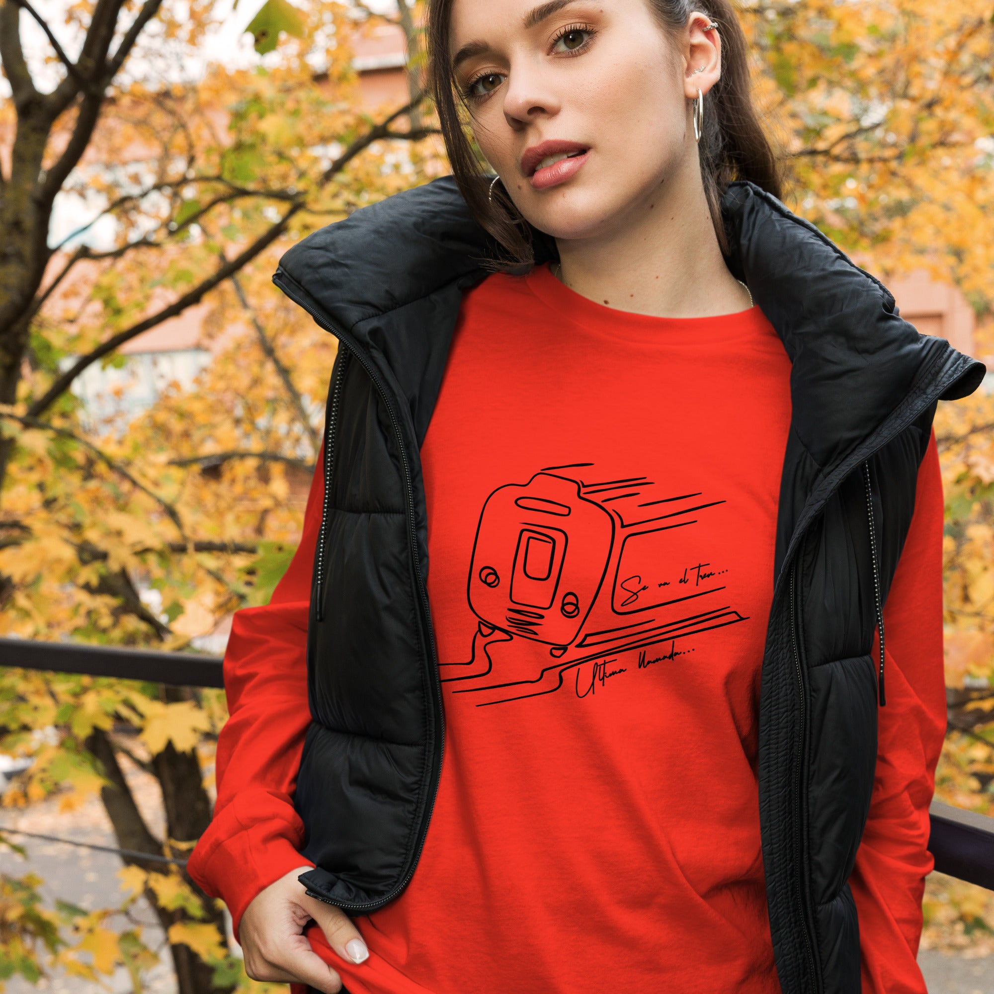 Unisex Long Sleeve Tee, Tren