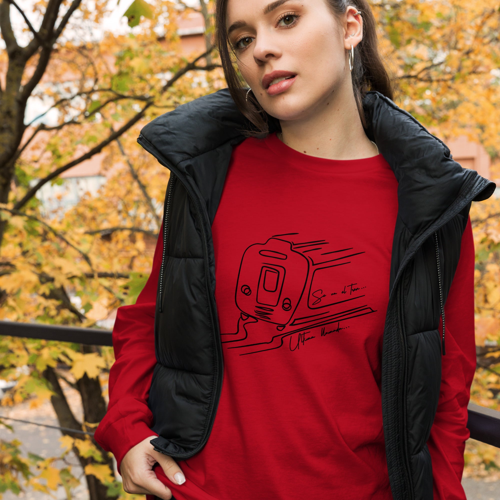 Unisex Long Sleeve Tee, Tren