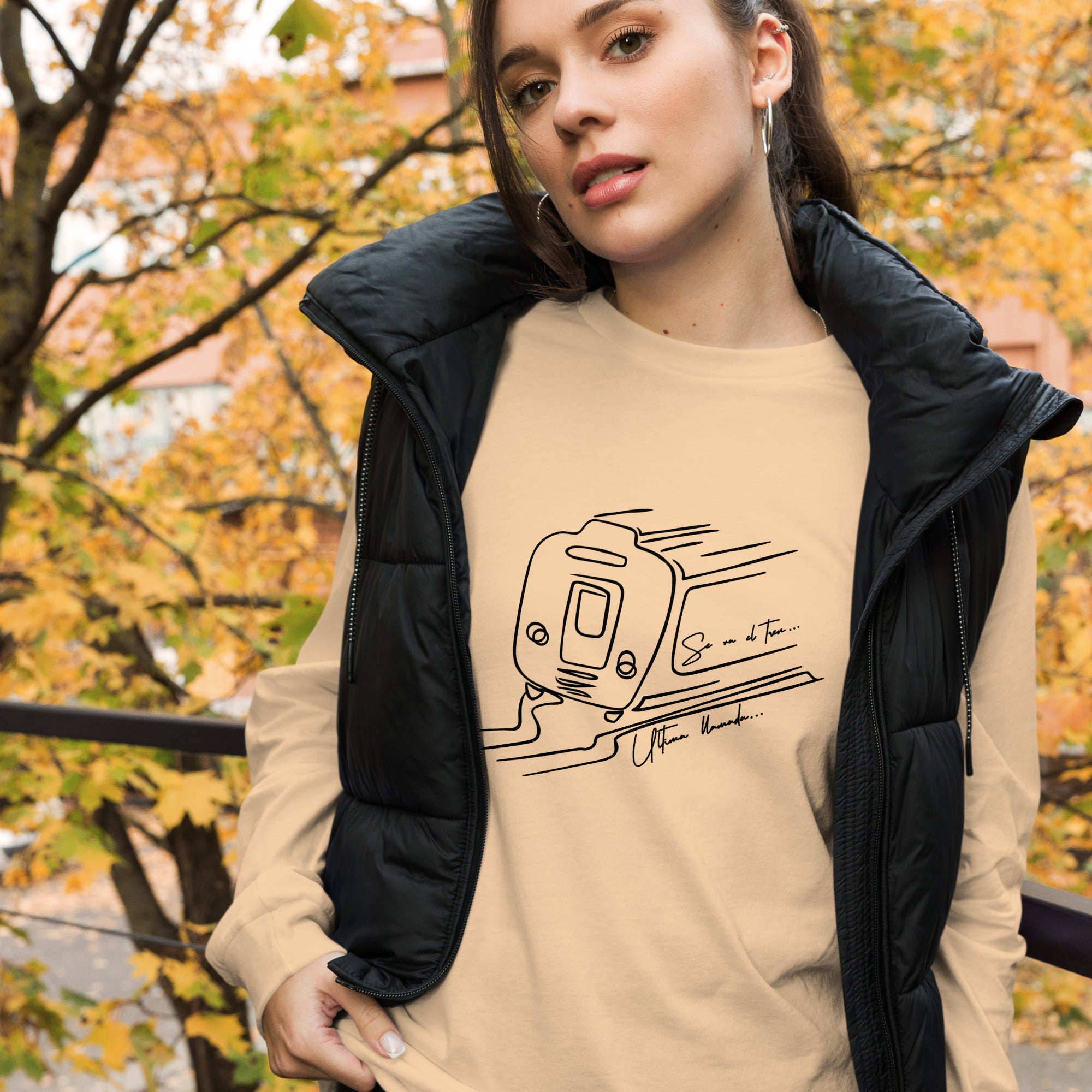 Unisex Long Sleeve Tee, Tren