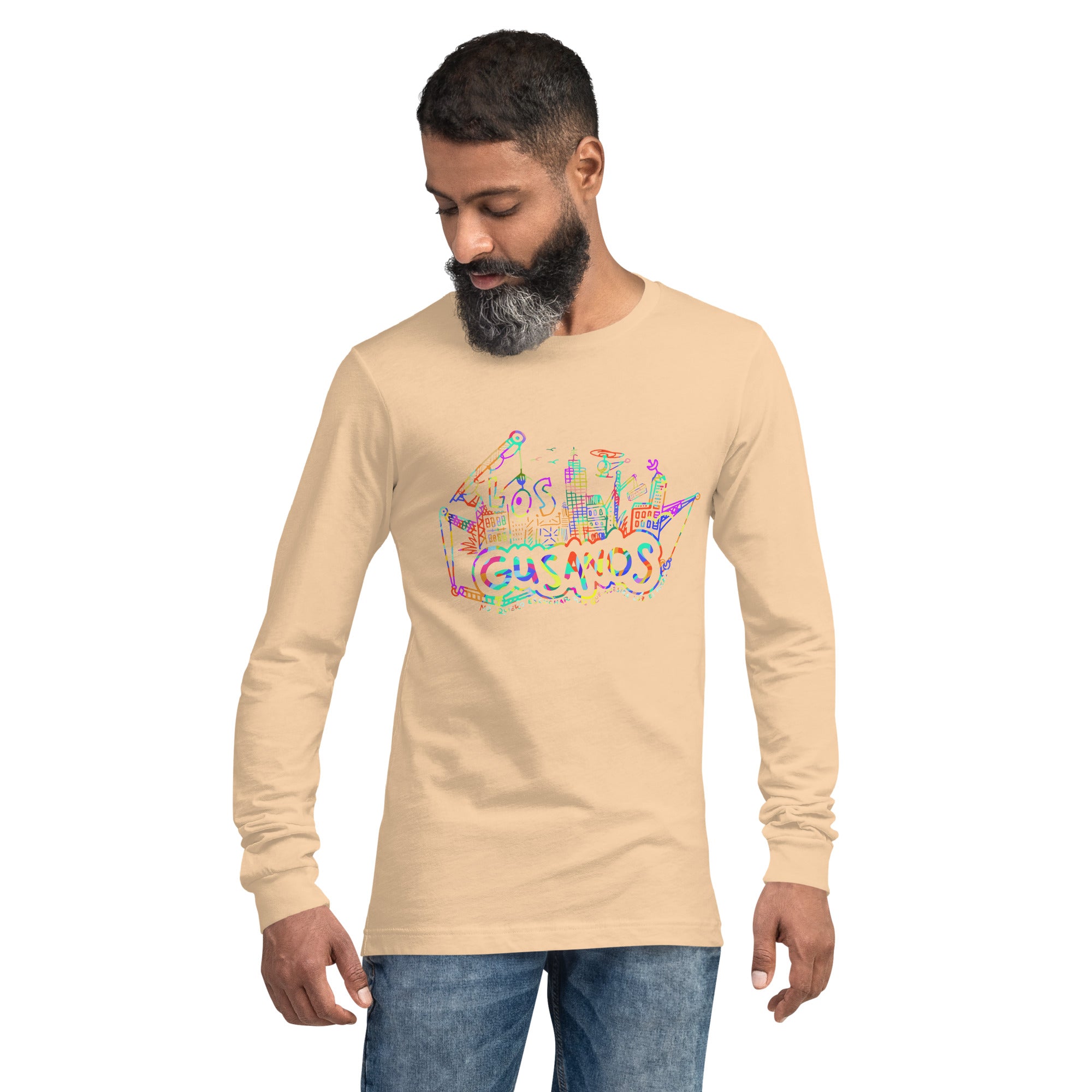 Long Sleeve Unisex Tee, DownTown