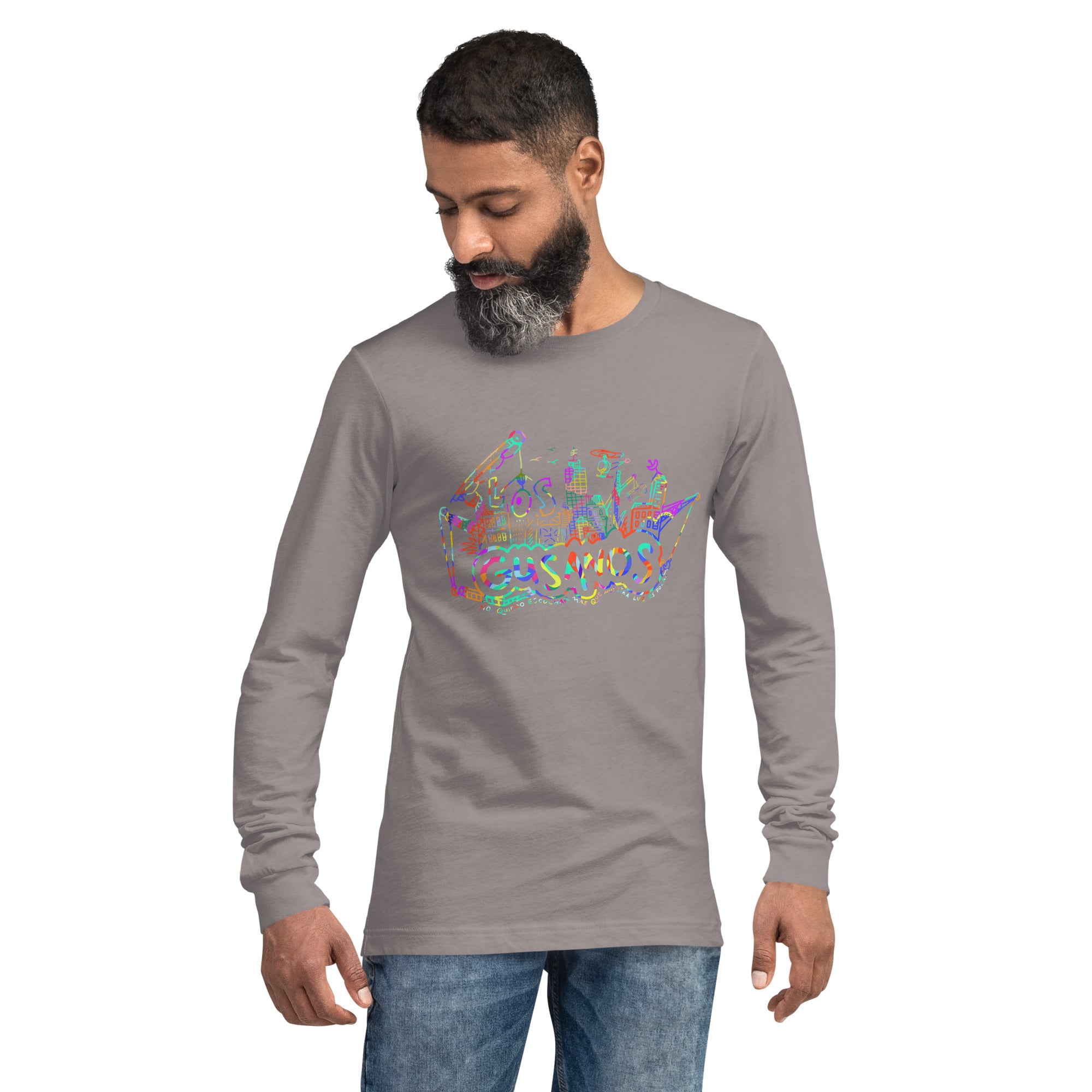 Long Sleeve Unisex Tee, DownTown