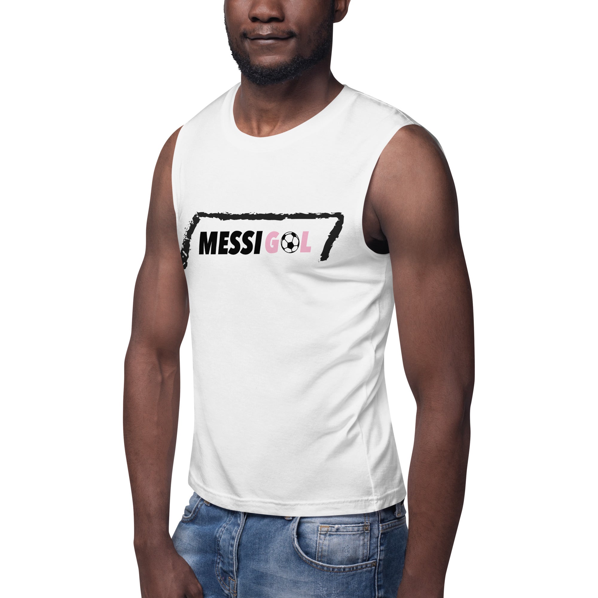 Muscle Shirt for Man, MessiGol