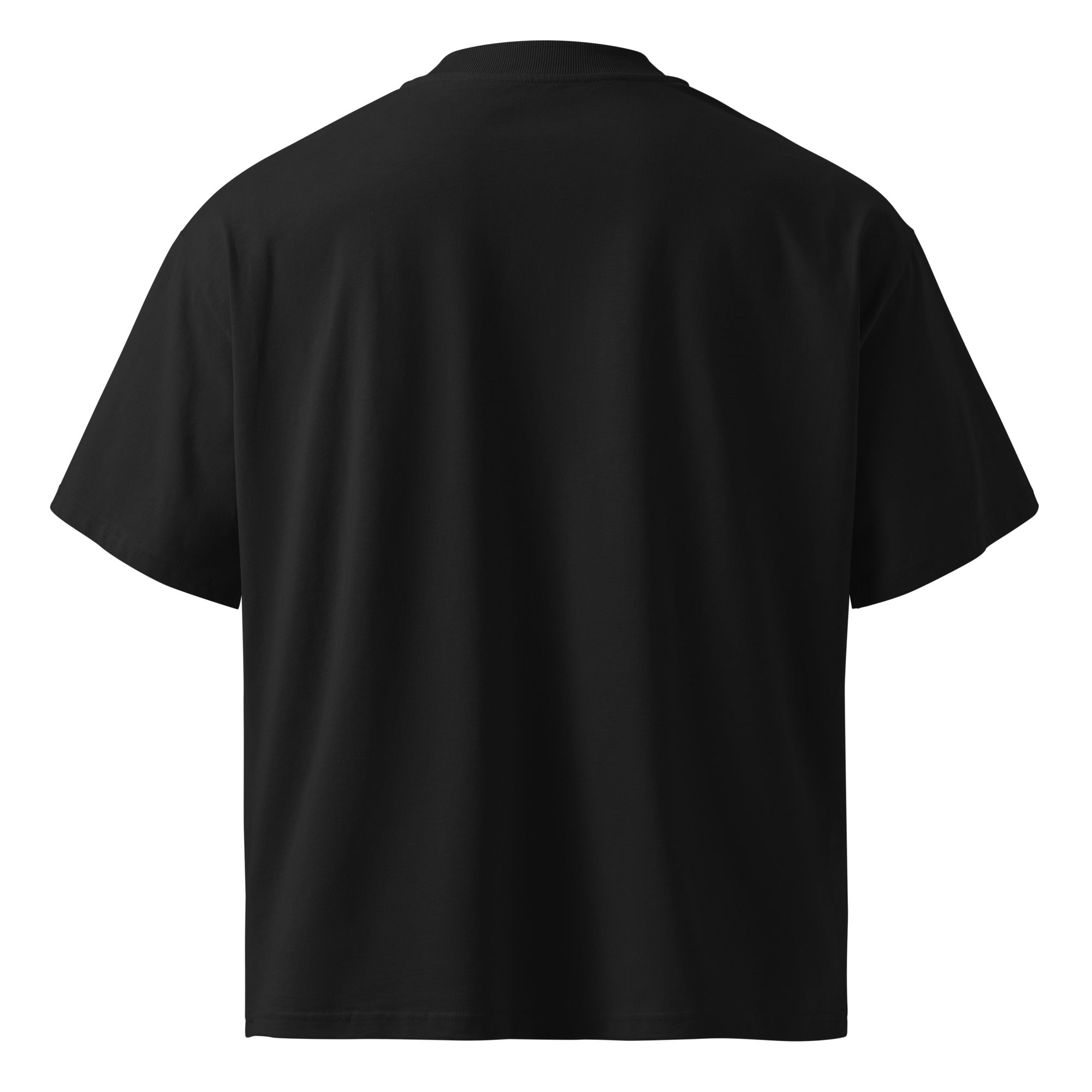 Unisex Oversized High Neck Tee with “Mia Mom” Soul – Organic & Bold