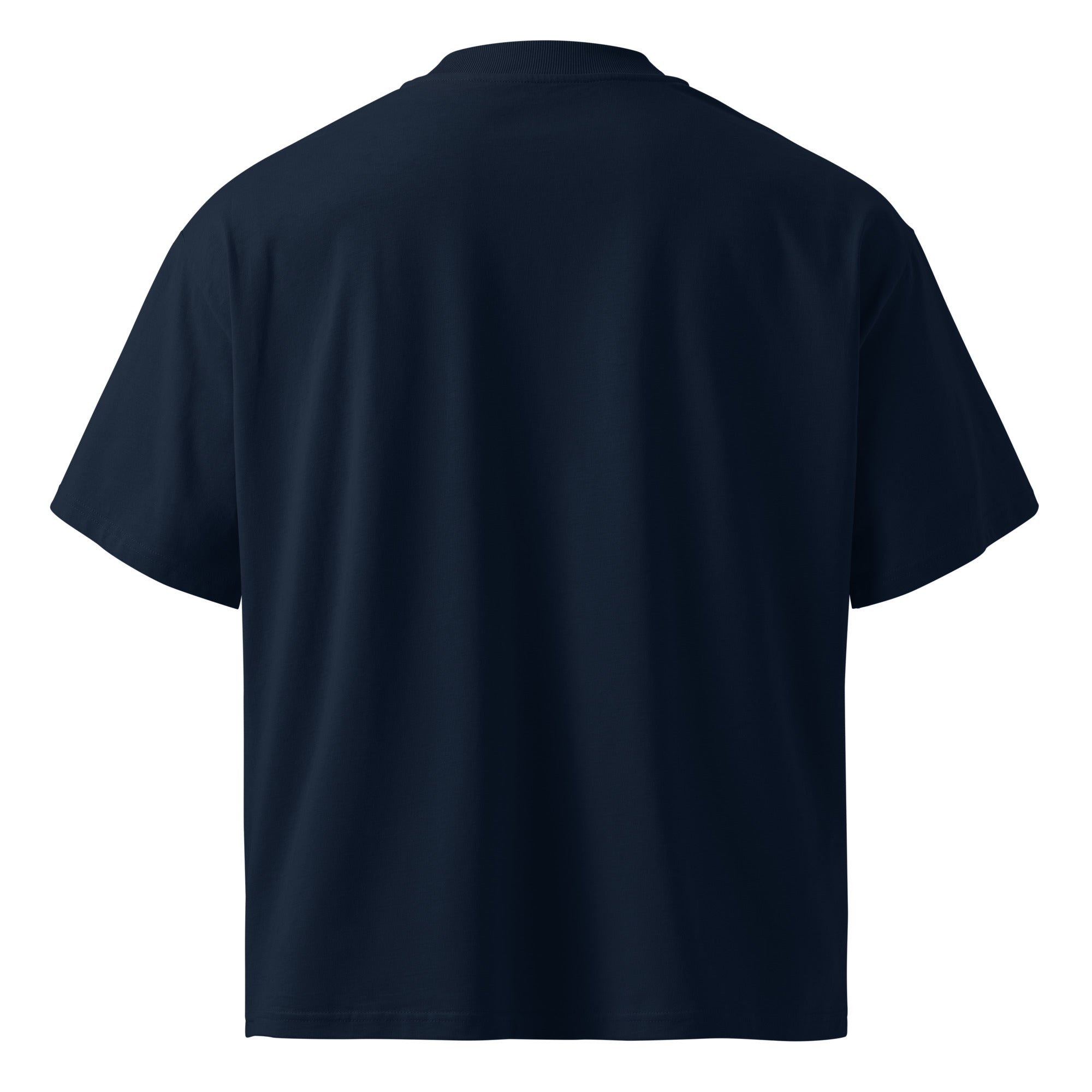 Unisex Oversized High Neck Tee with “Mia Mom” Soul – Organic & Bold