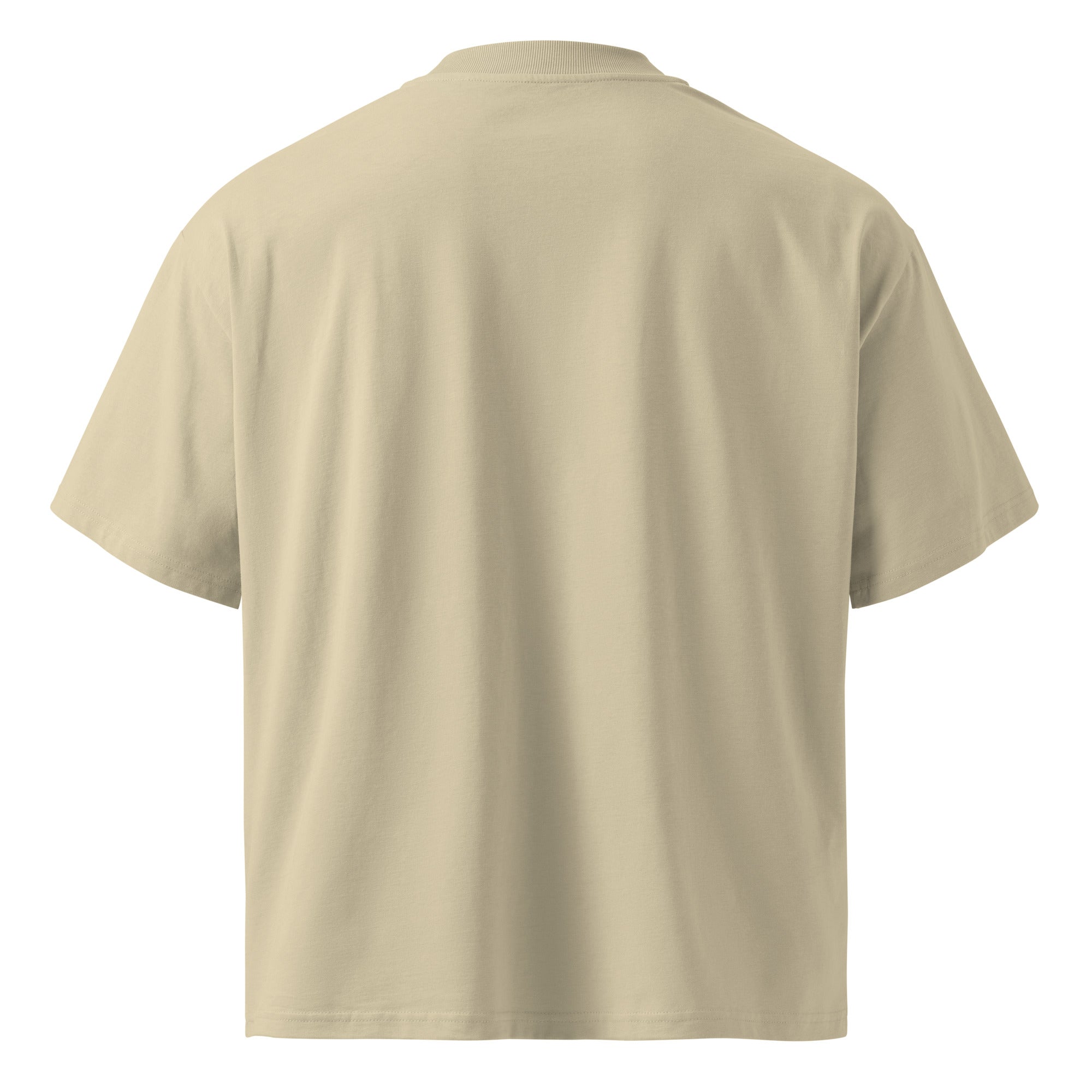 Unisex Oversized High Neck Tee with “Mia Mom” Soul – Organic & Bold