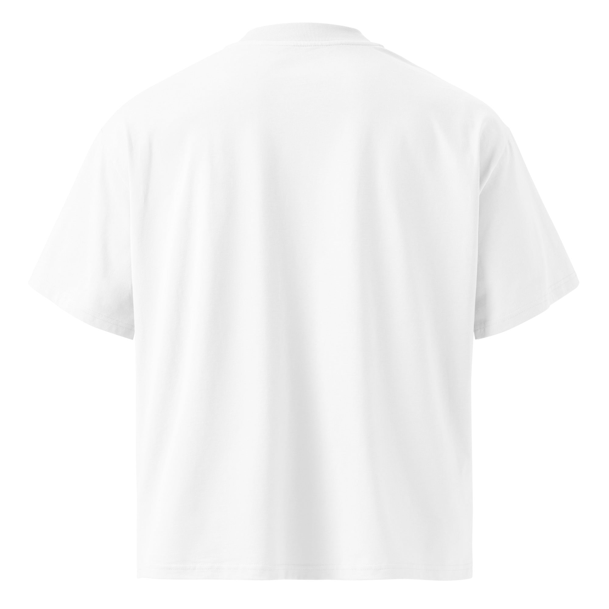 Unisex Oversized High Neck Tee with “Mia Mom” Soul – Organic & Bold