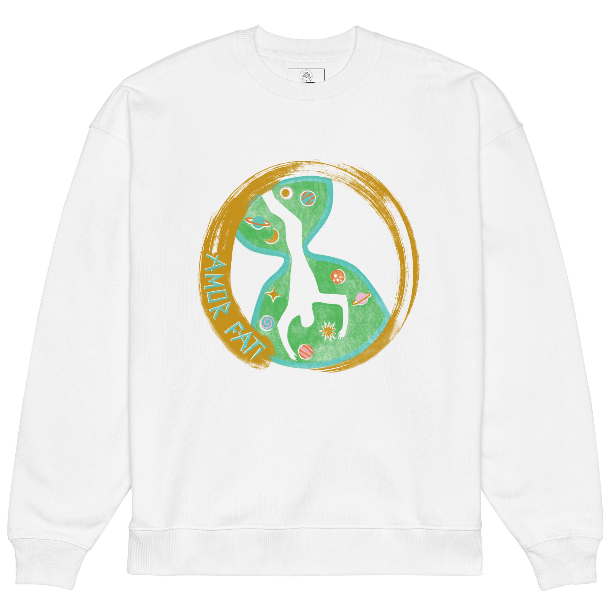 Unisex organic oversized sweatshirt