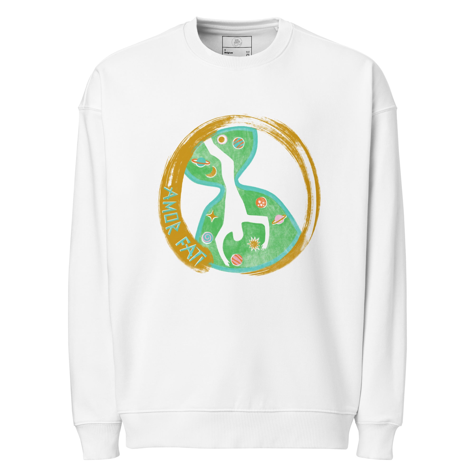 Unisex organic oversized sweatshirt