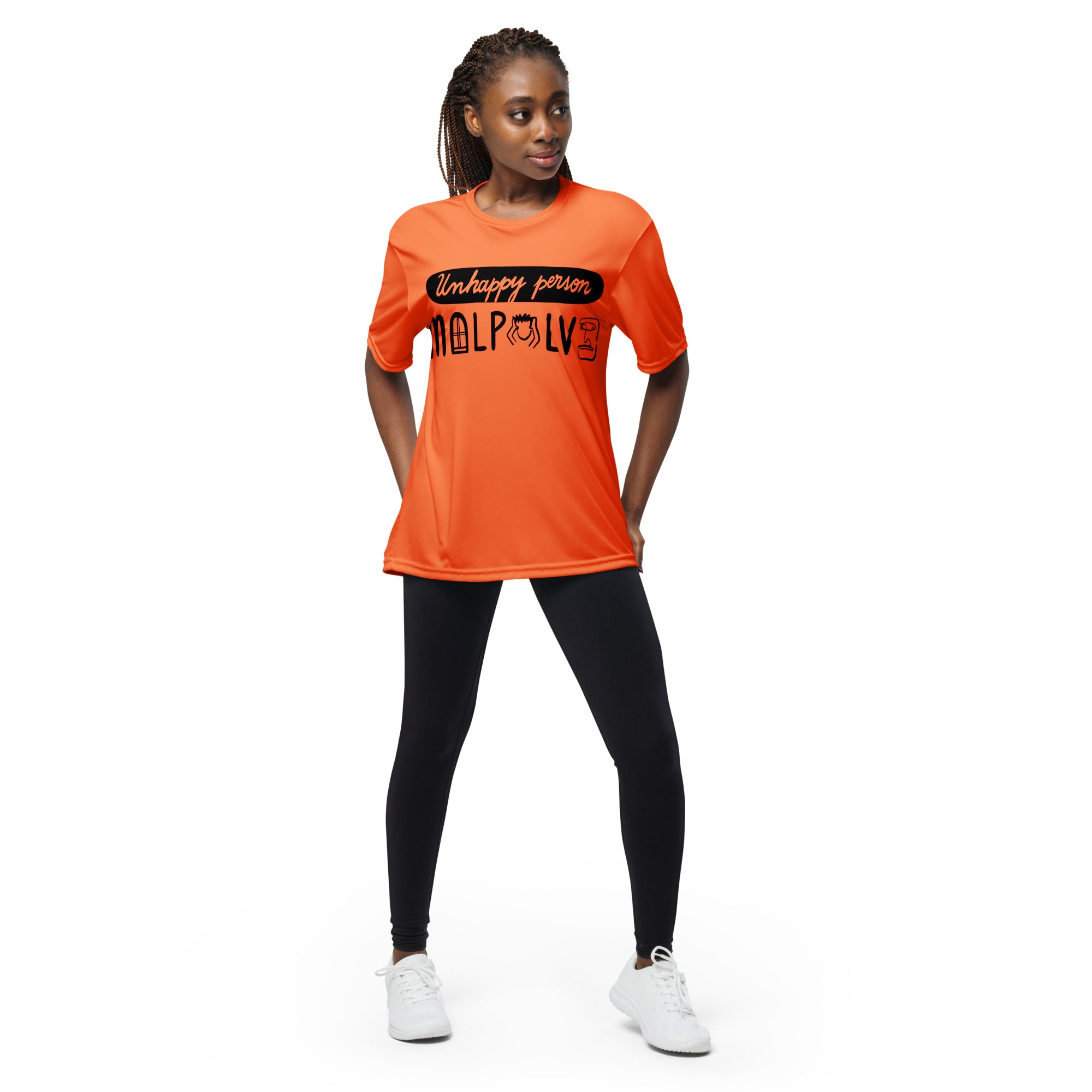 Unisex performance crew neck t-shirt, MalPolvo