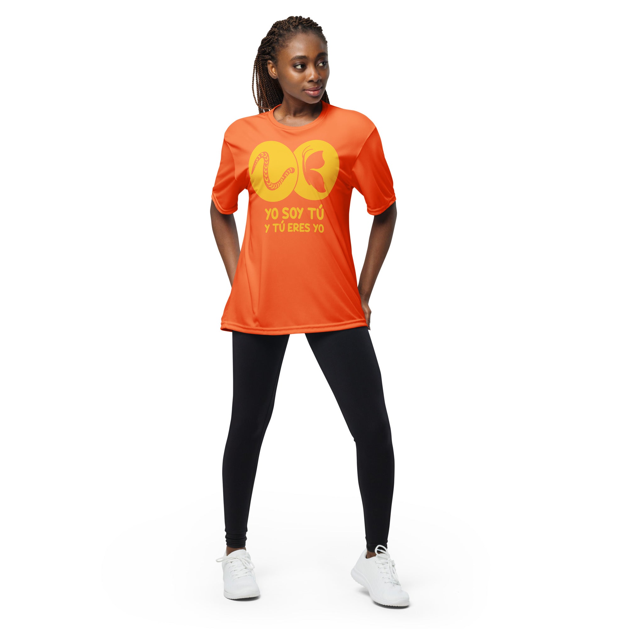 Unisex performance crew neck t-shirt, Yo Soy Tú