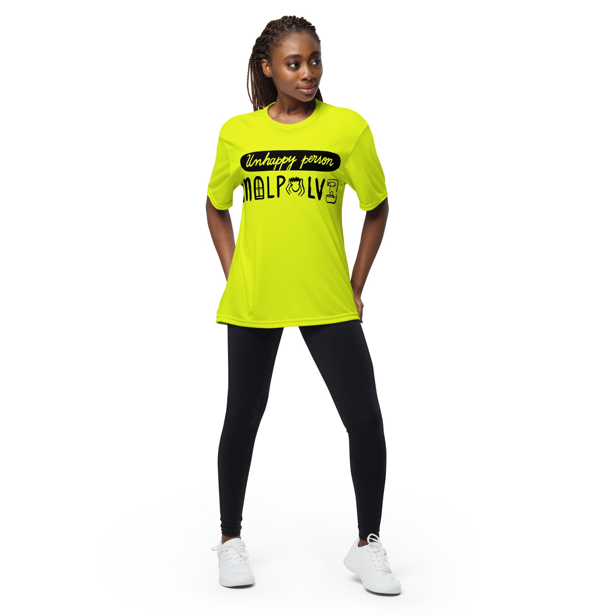 Unisex performance crew neck t-shirt, MalPolvo