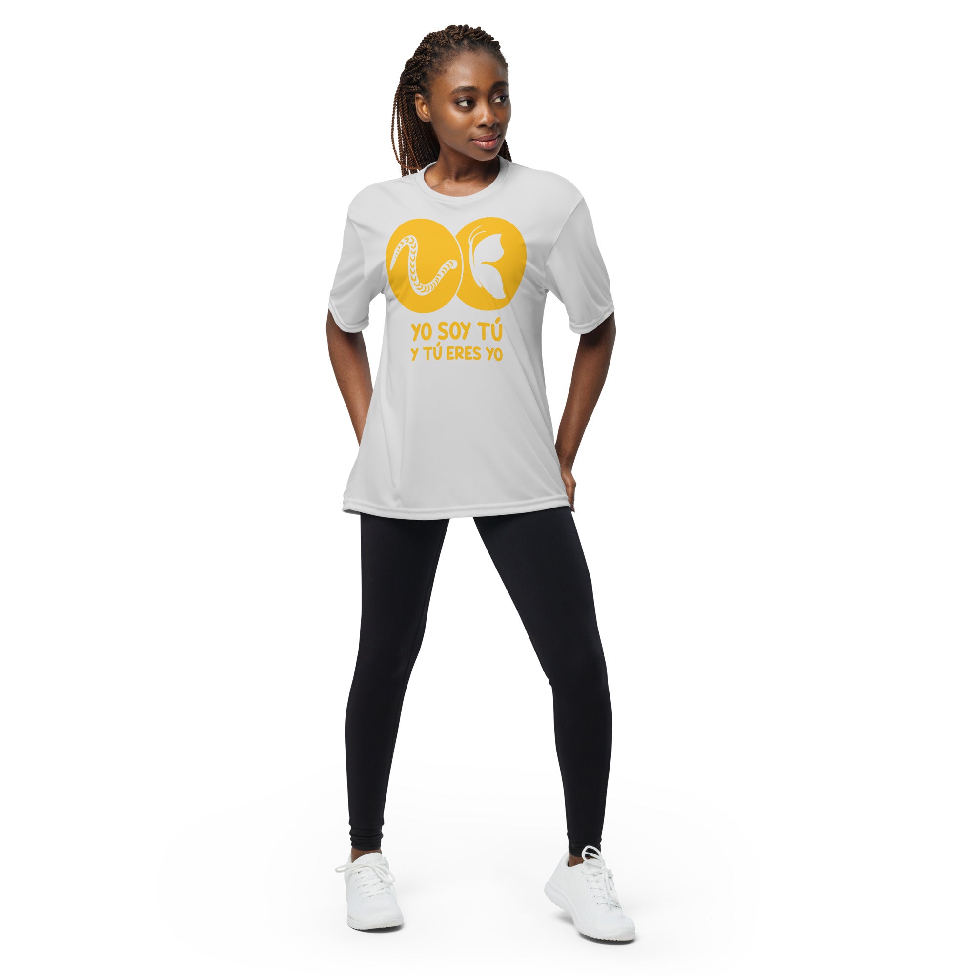 Unisex performance crew neck t-shirt, Yo Soy Tú