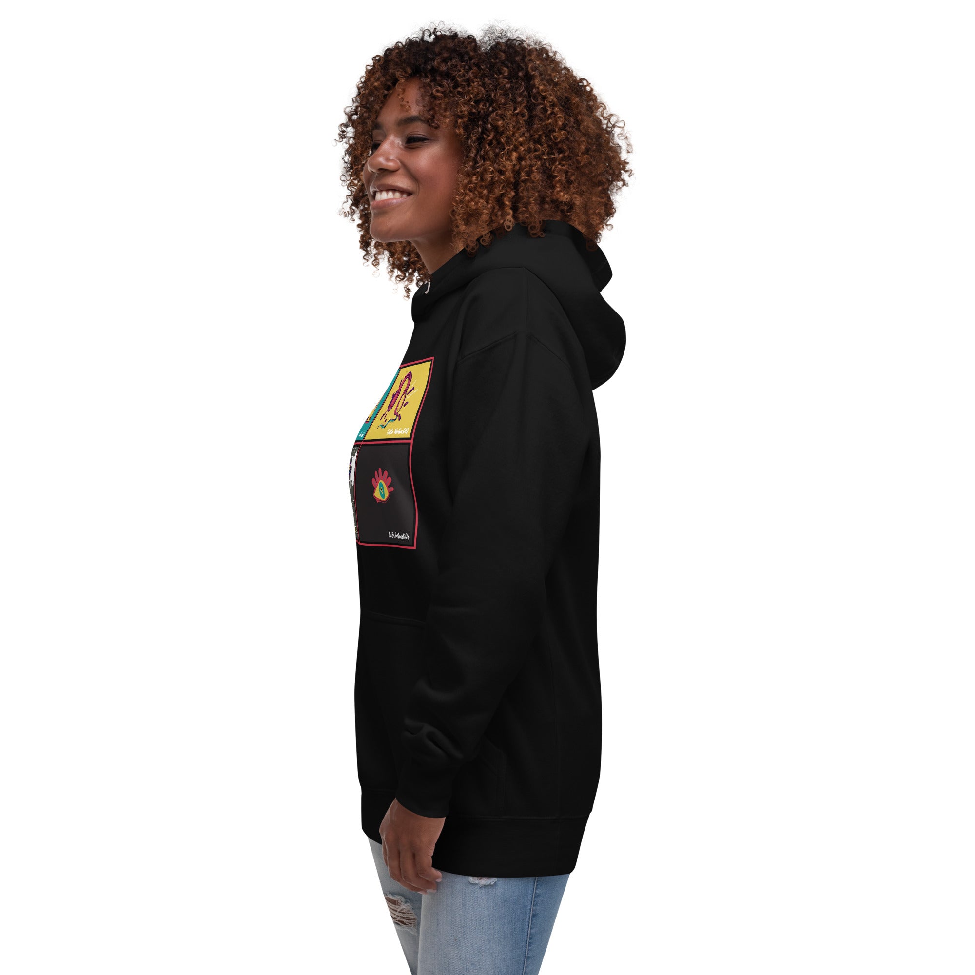 Unisex Hoodie, Cuba in Johari