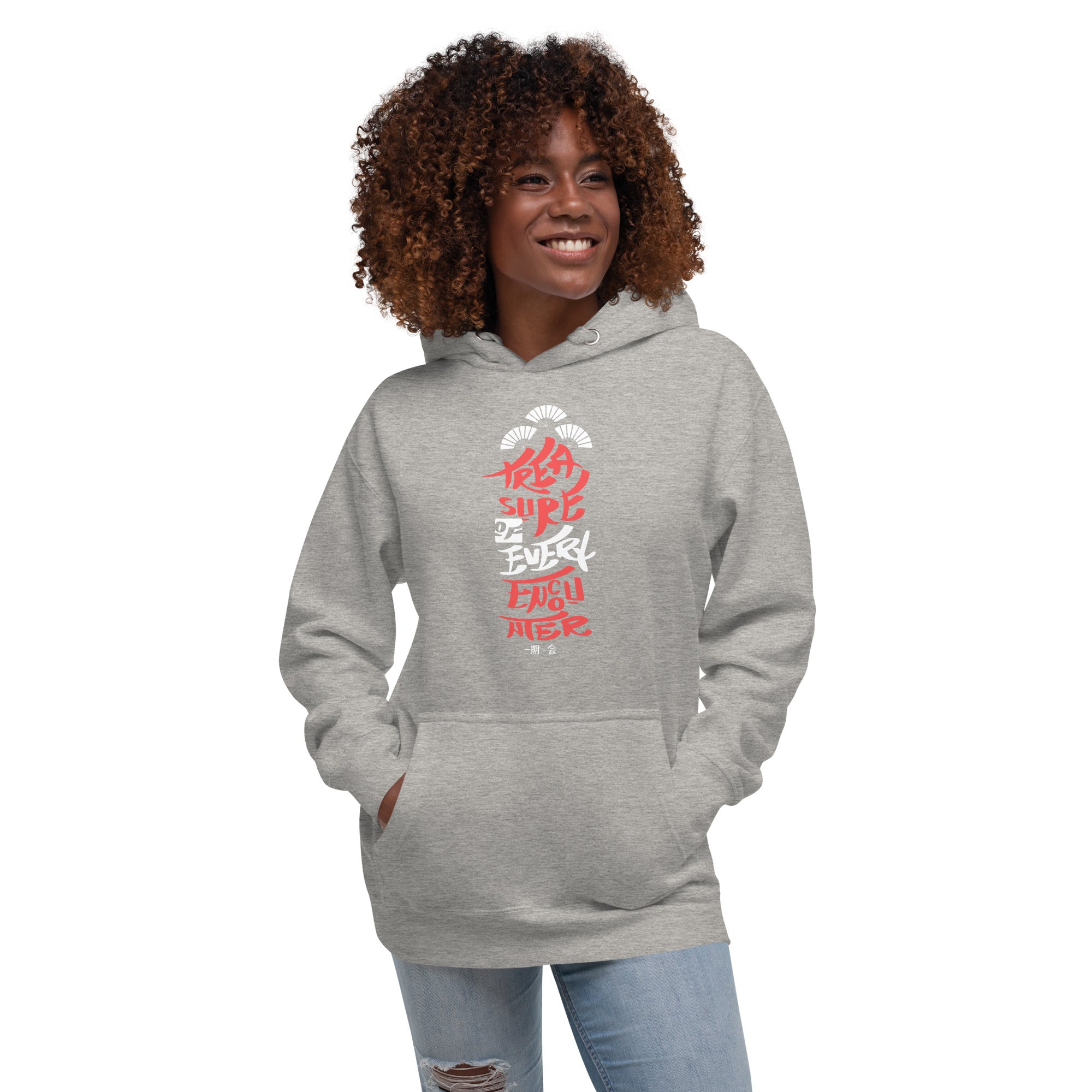 Unisex Hoodie, Treasure of Every Encounter