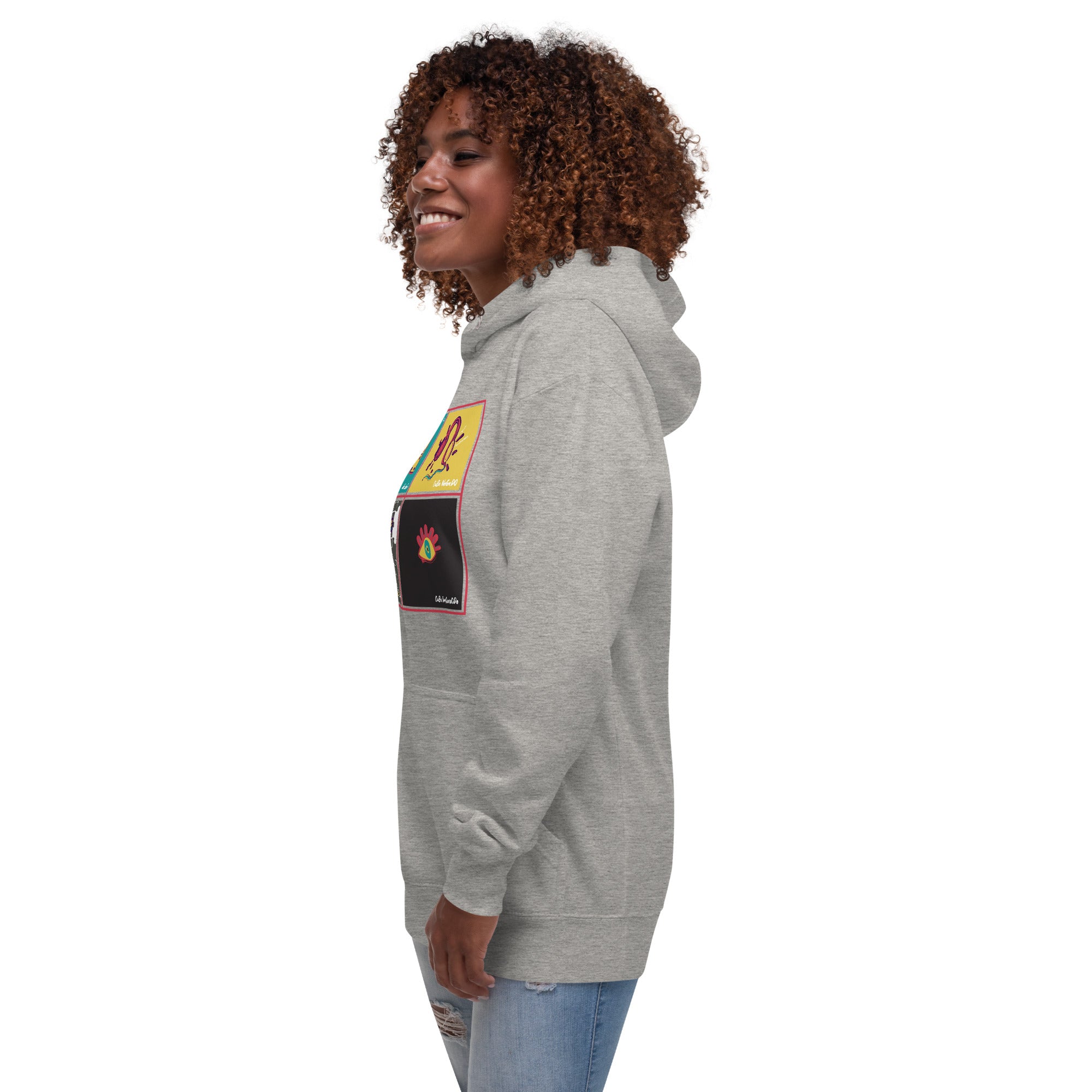 Unisex Hoodie, Cuba in Johari