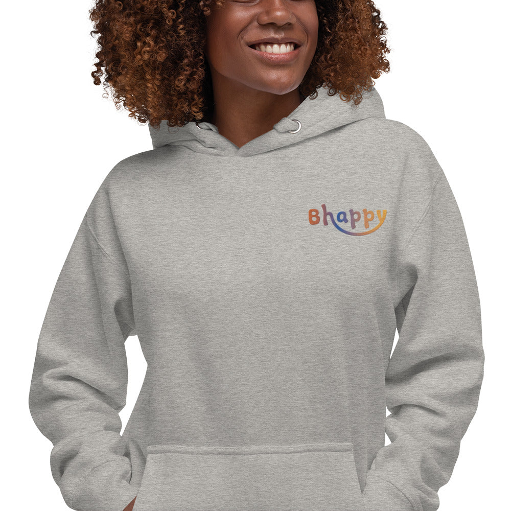 Unisex Hoodie - Bhappy Design by Los Gusanos | Essential Customizable Hoodie for All