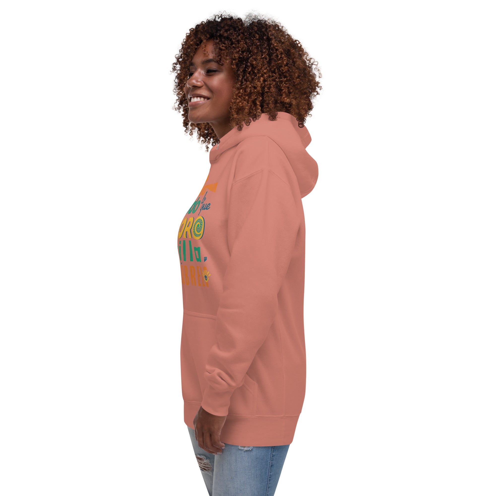 Unisex Hoodie, No Todo lo que es Oro