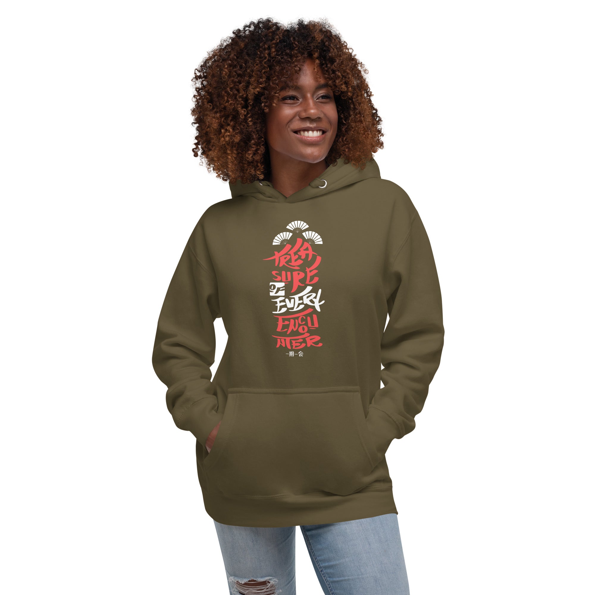 Unisex Hoodie, Treasure of Every Encounter