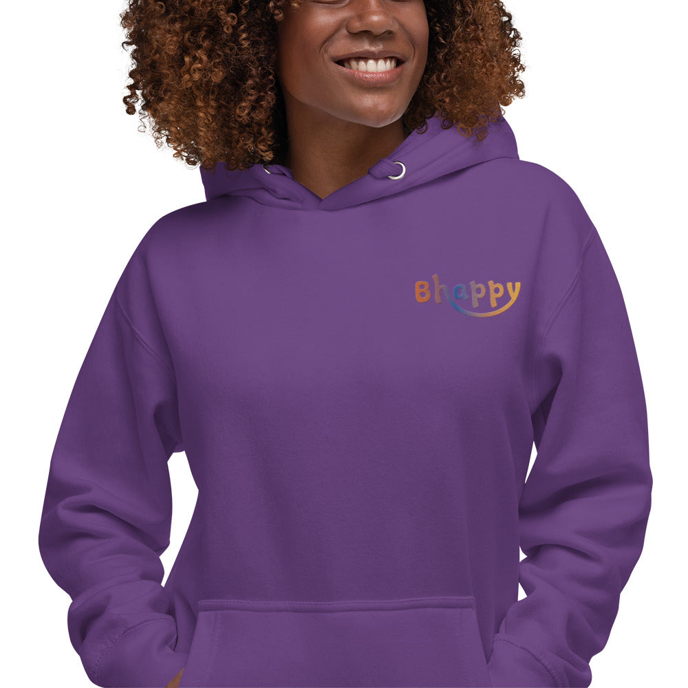 Unisex Hoodie - Bhappy Design by Los Gusanos | Essential Customizable Hoodie for All