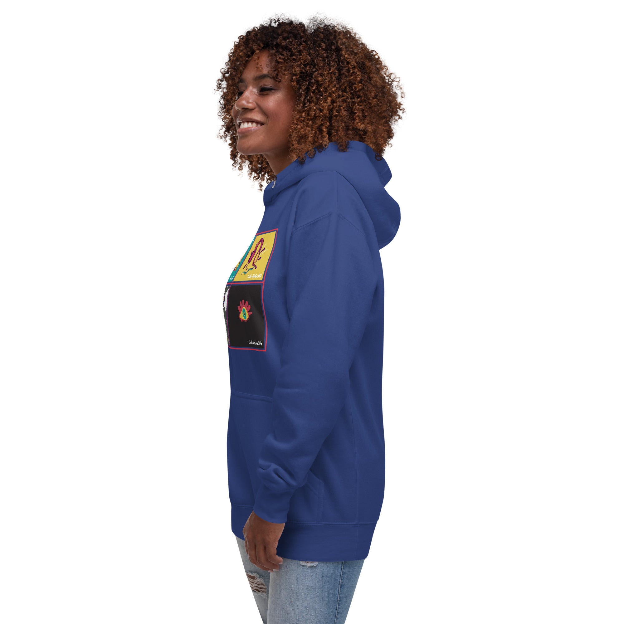 Unisex Hoodie, Cuba in Johari