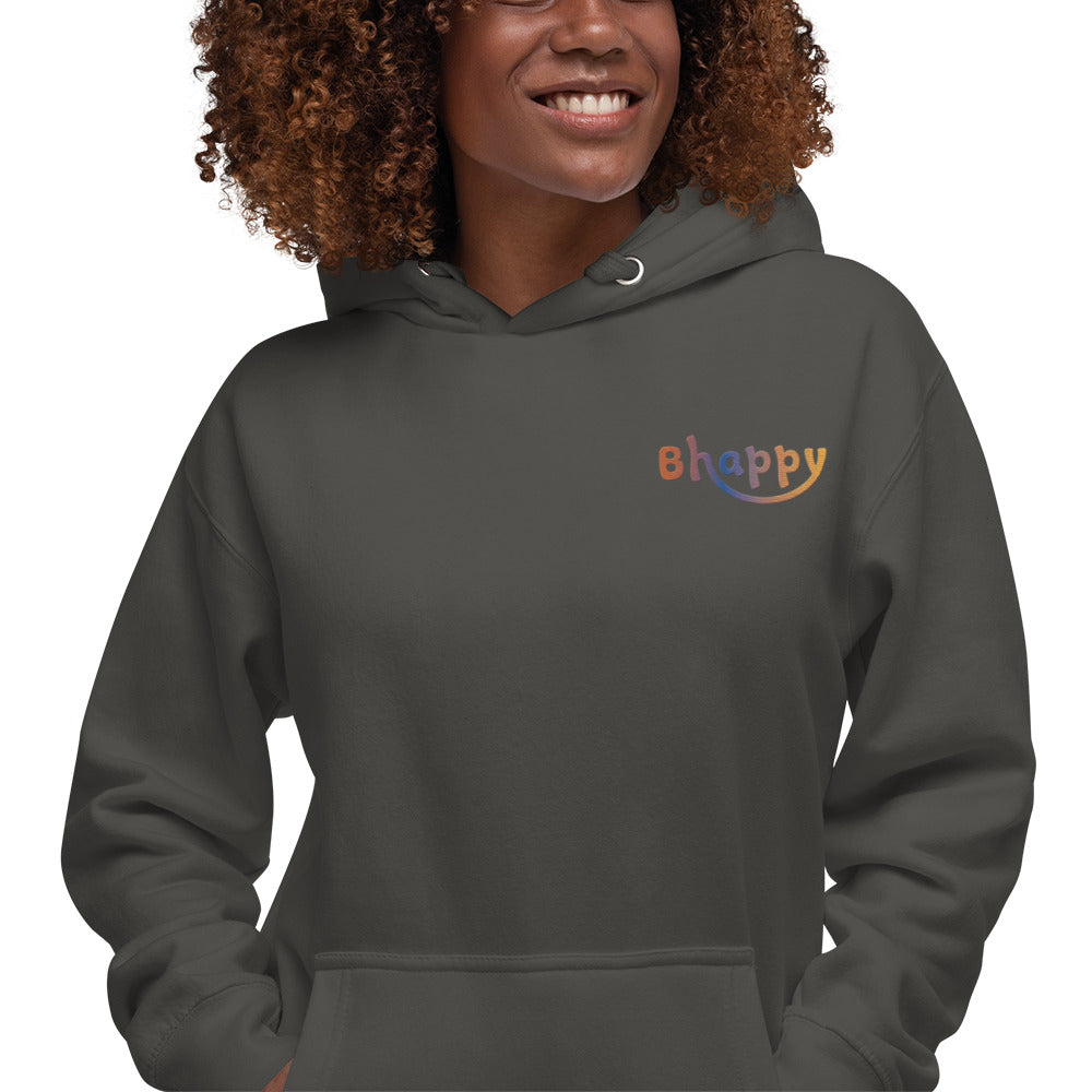 Unisex Hoodie - Bhappy Design by Los Gusanos | Essential Customizable Hoodie for All