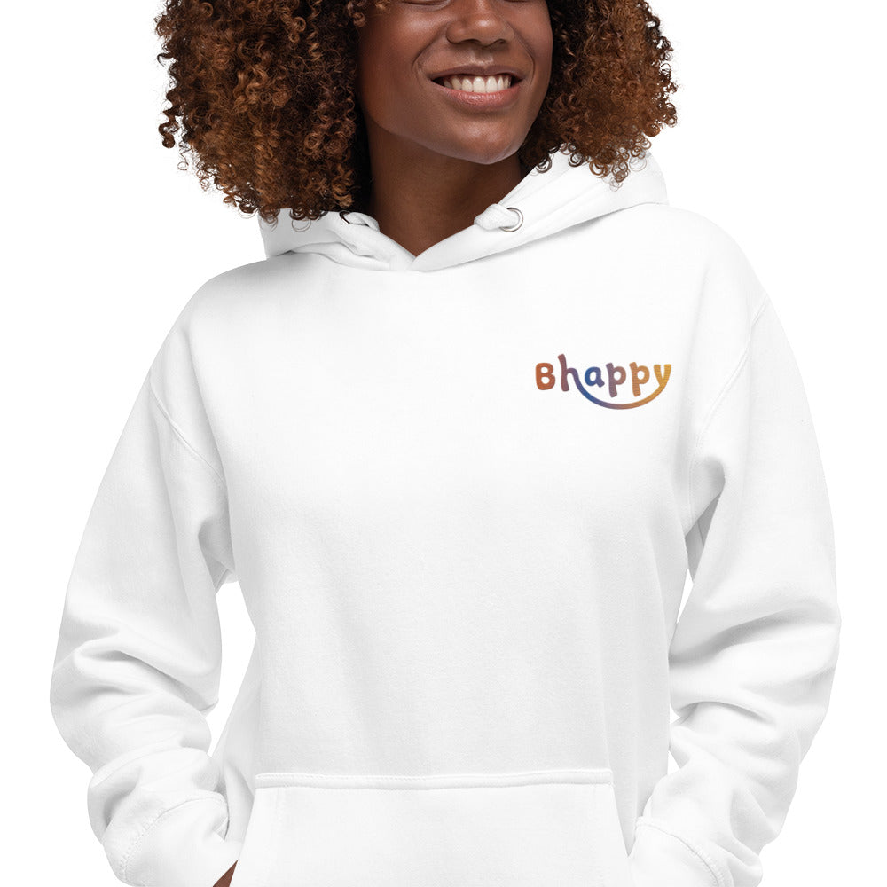 Unisex Hoodie - Bhappy Design by Los Gusanos | Essential Customizable Hoodie for All