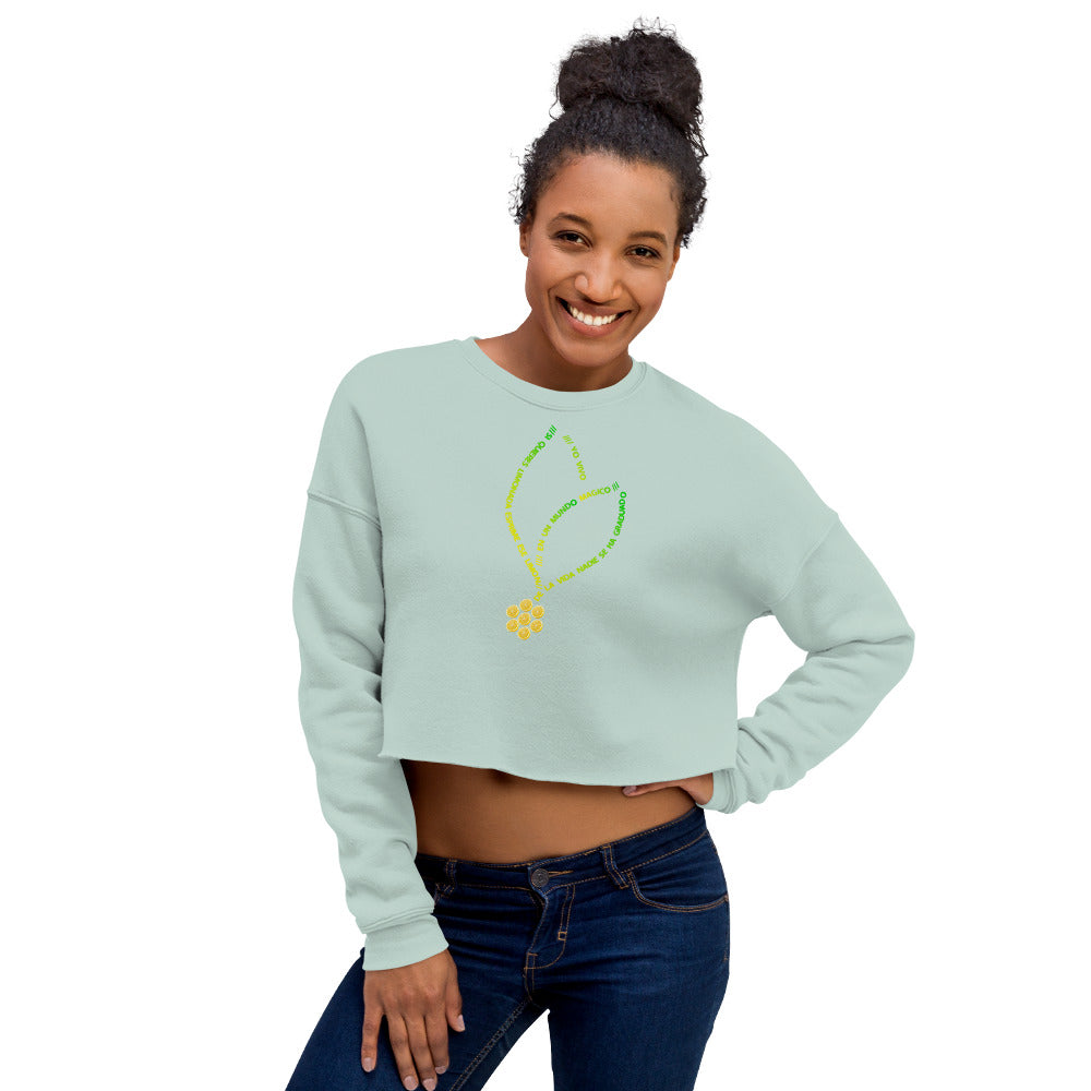 Crop Sweatshirt Échale Limón - LOS GUSANOS