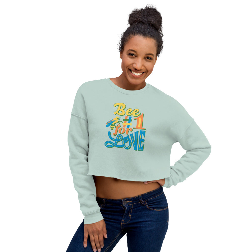 Crop Sweatshirt, Bee #1 - LOS GUSANOS