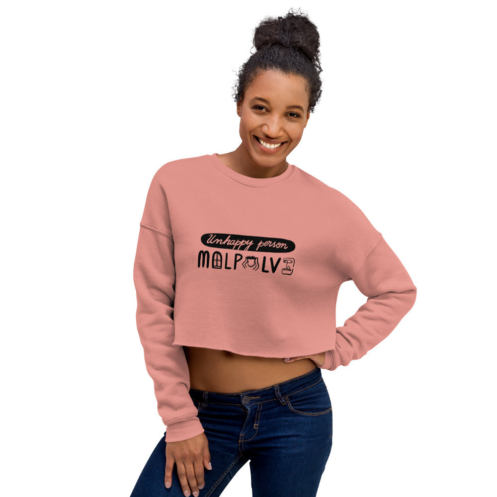 Crop Sweatshirt Mal Polvo - LOS GUSANOS