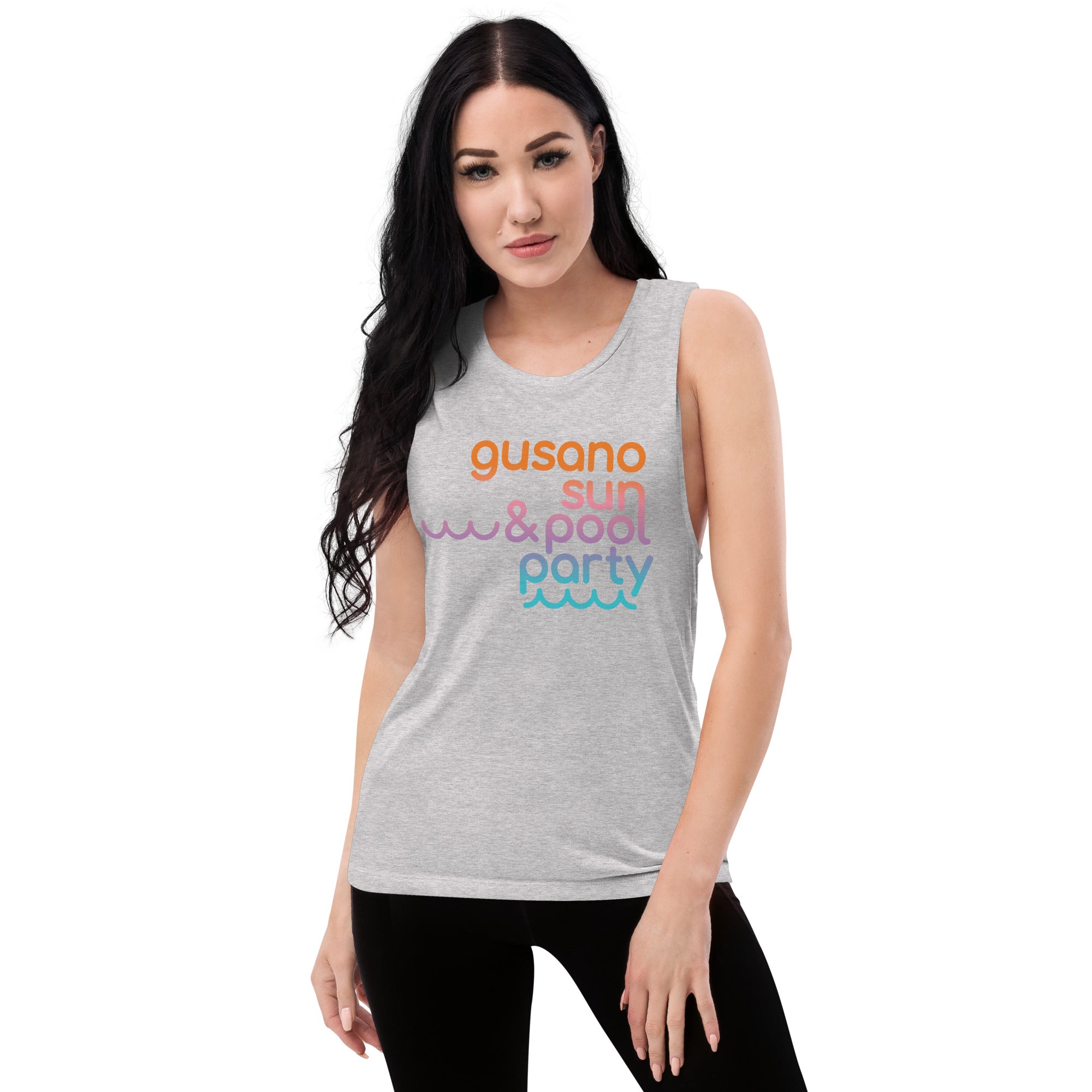 Ladies’ Muscle Tank Top, Gusano, Sun & Pool Party