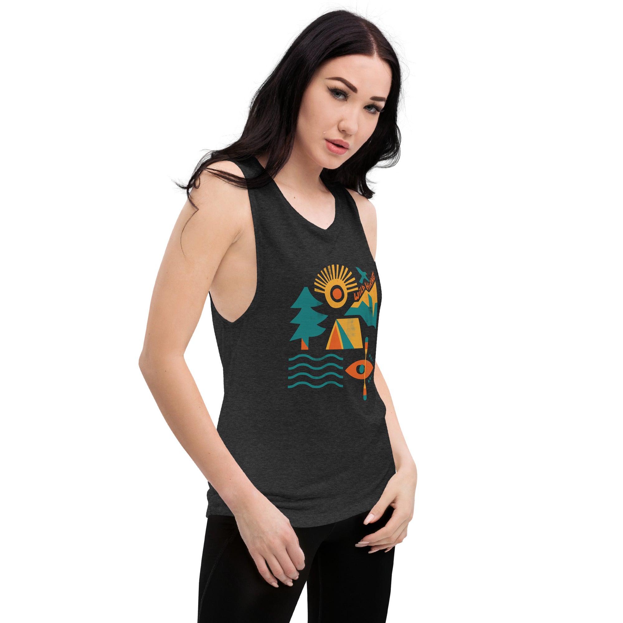 Ladies’ Muscle Tank, Wild Hiking